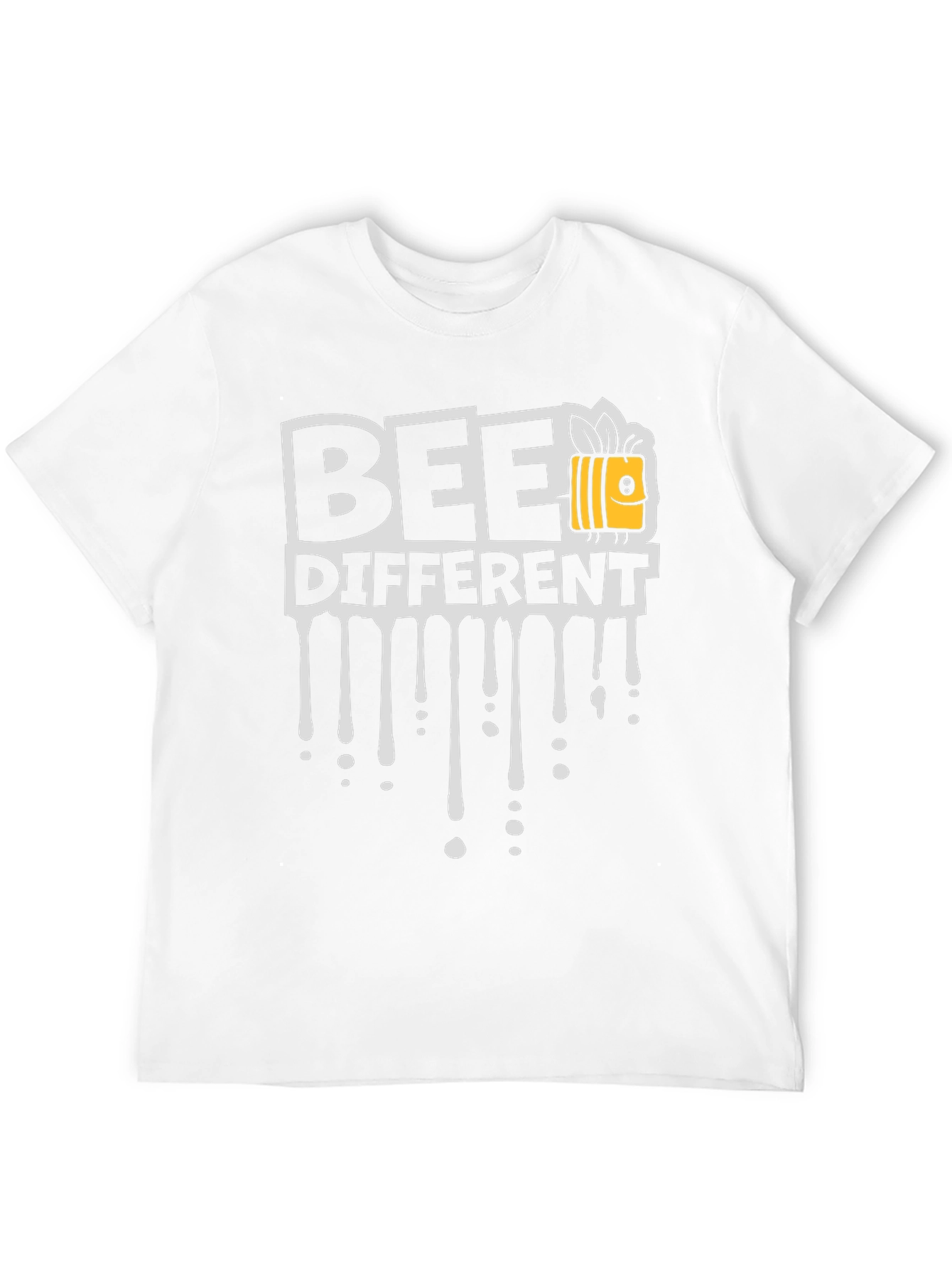 Bee Different Black T-Shirt