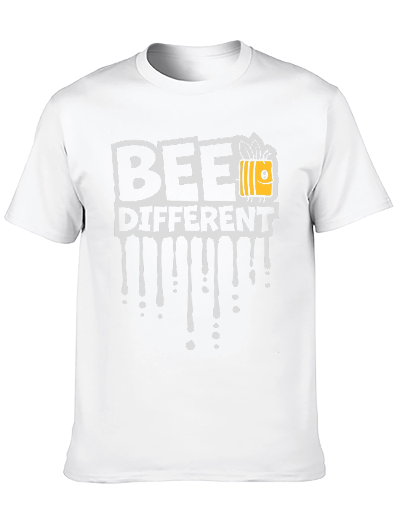 Bee Different Black T-Shirt