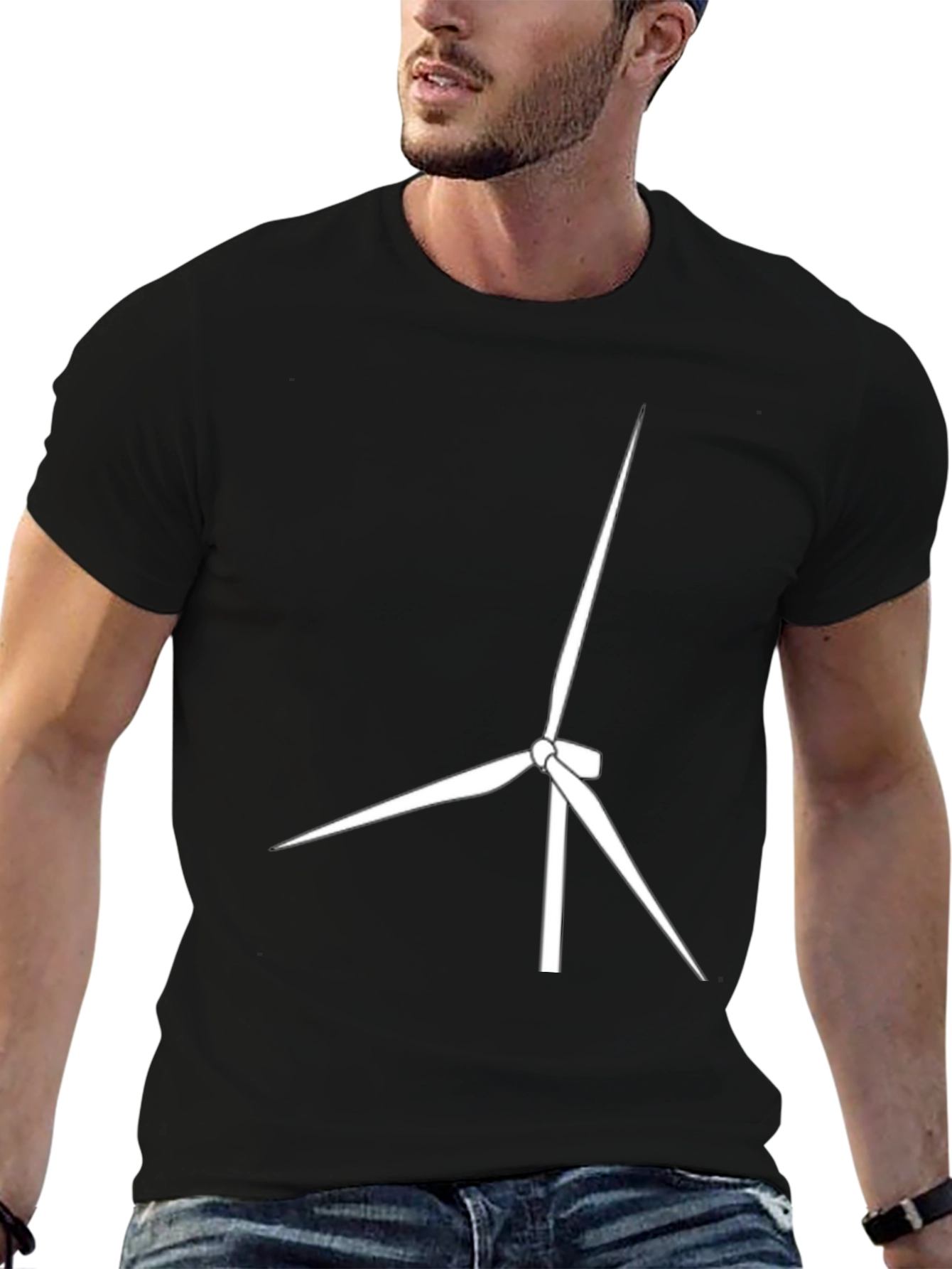 Wind Turbine Graphic Tee