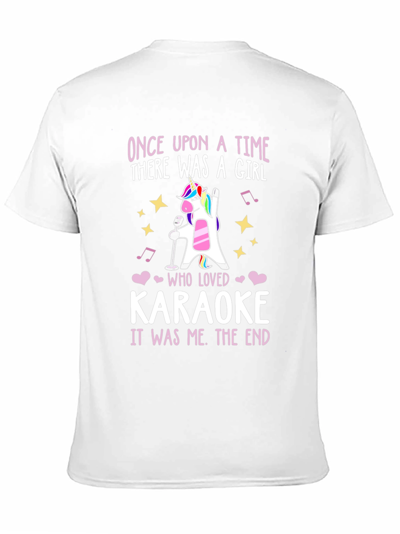 Unicorn Karaoke Girls T-Shirt