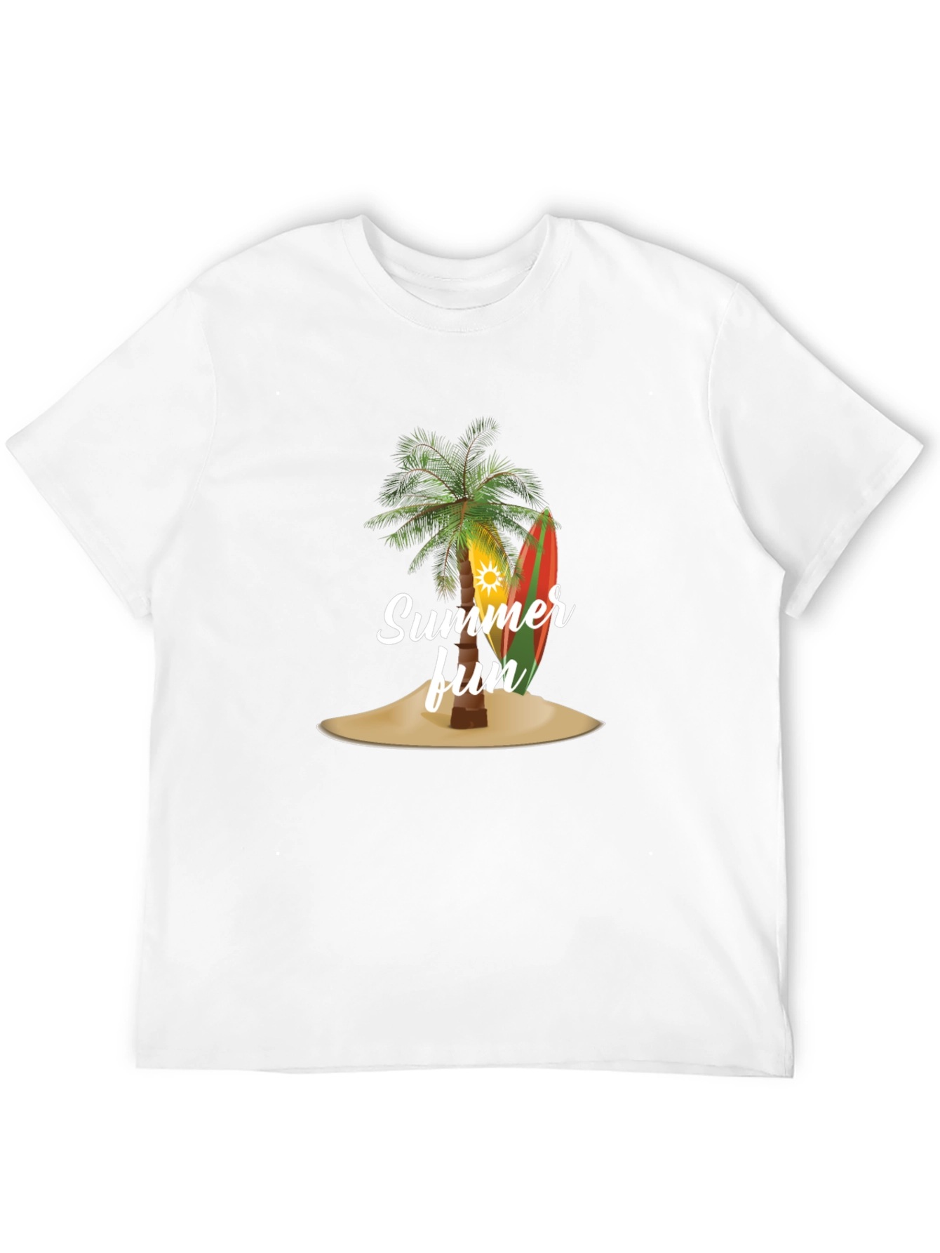 Summer Fun Palm Tree Graphic Tee
