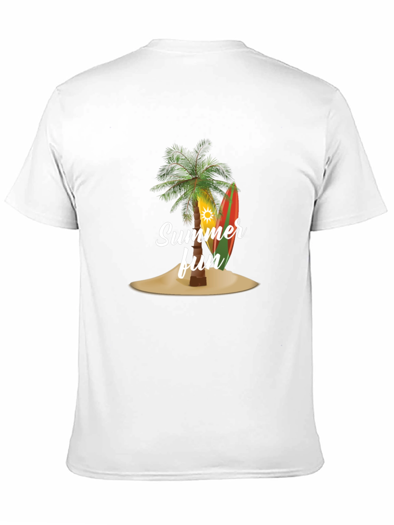 Summer Fun Palm Tree Graphic Tee