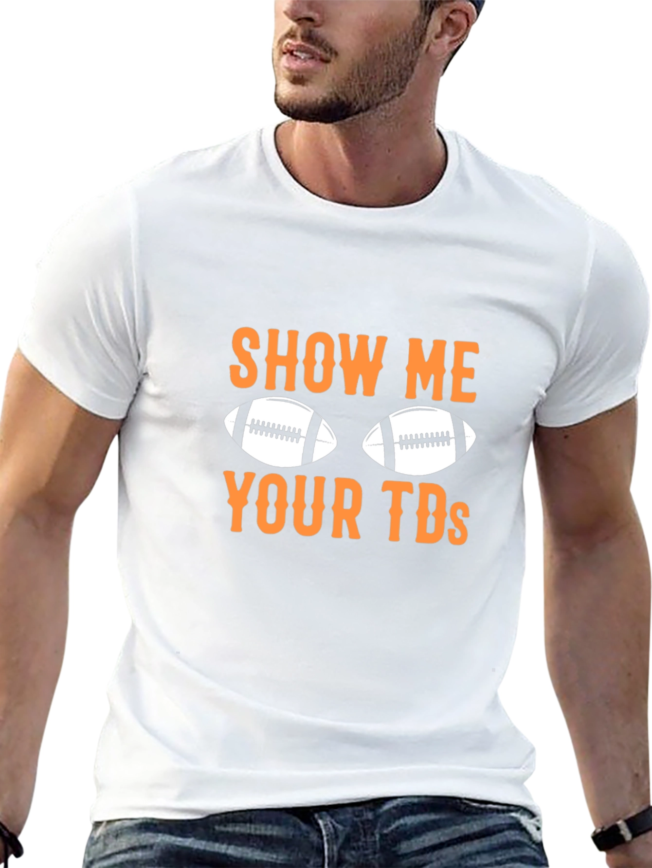 Show Me Your TDs Football Graphic Tee