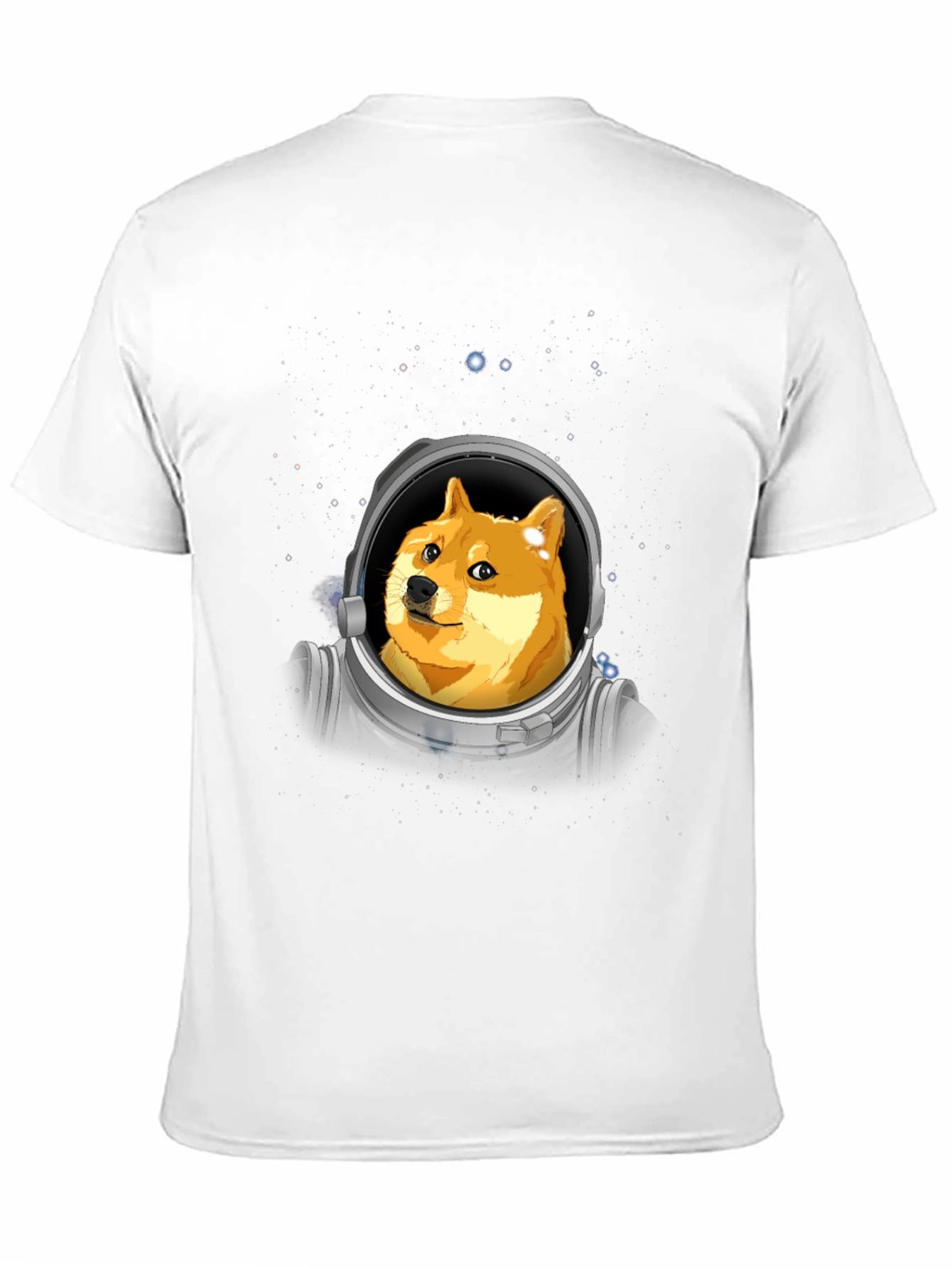 Dogecoin Astronaut Graphic T-Shirt