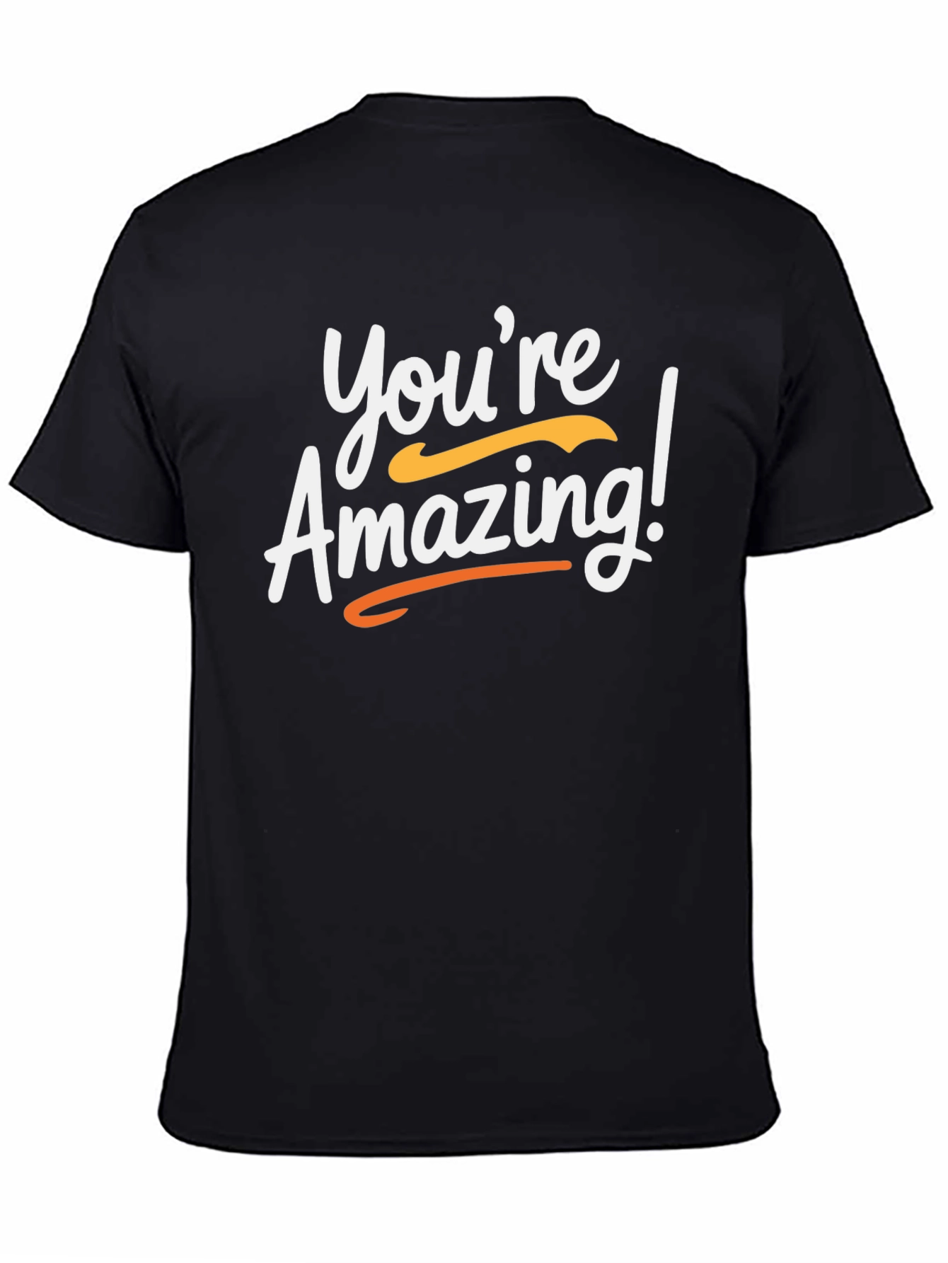 Youre Amazing! Graphic Tee - Black