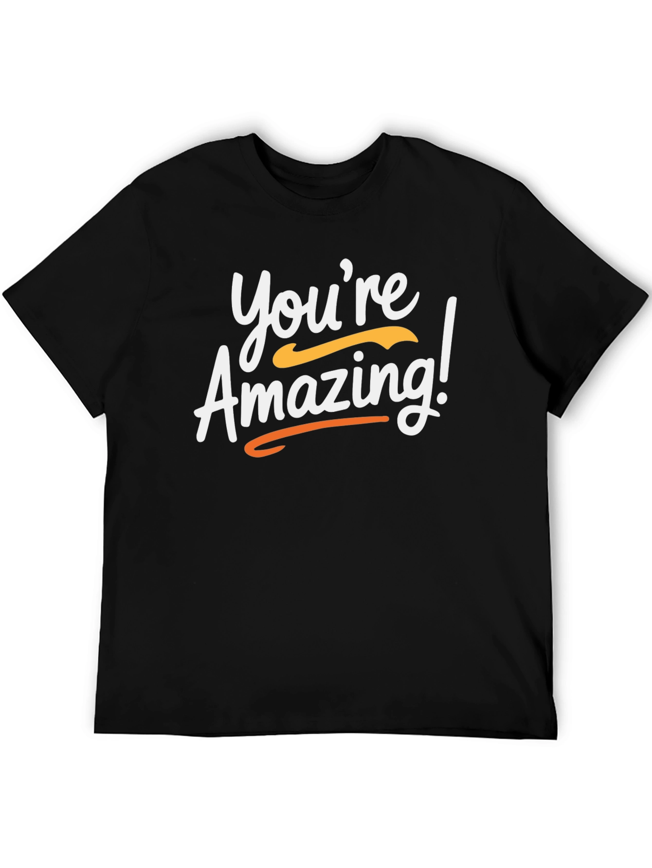 Youre Amazing! Graphic Tee - Black