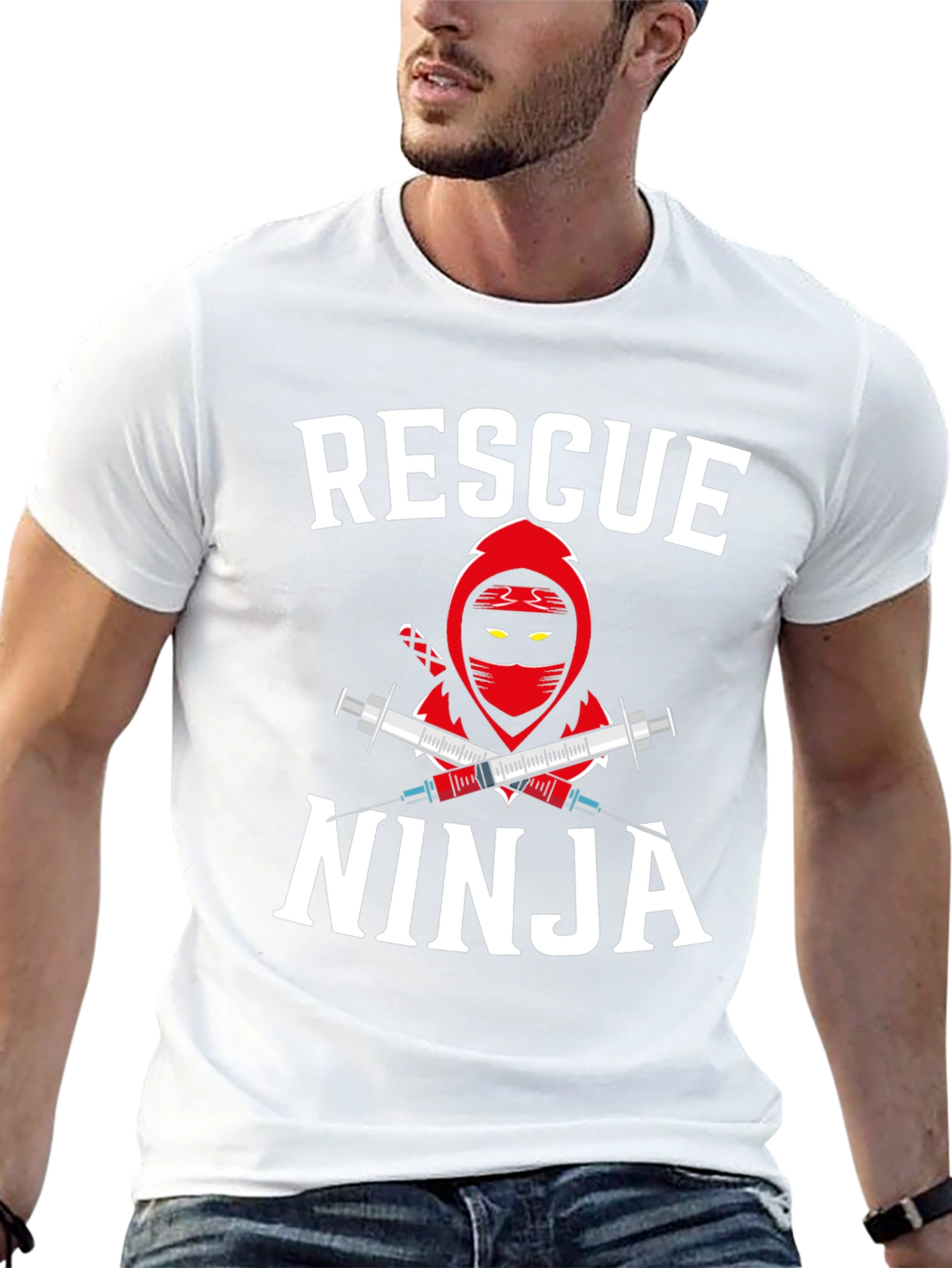 Rescue Ninja Graphic T-Shirt