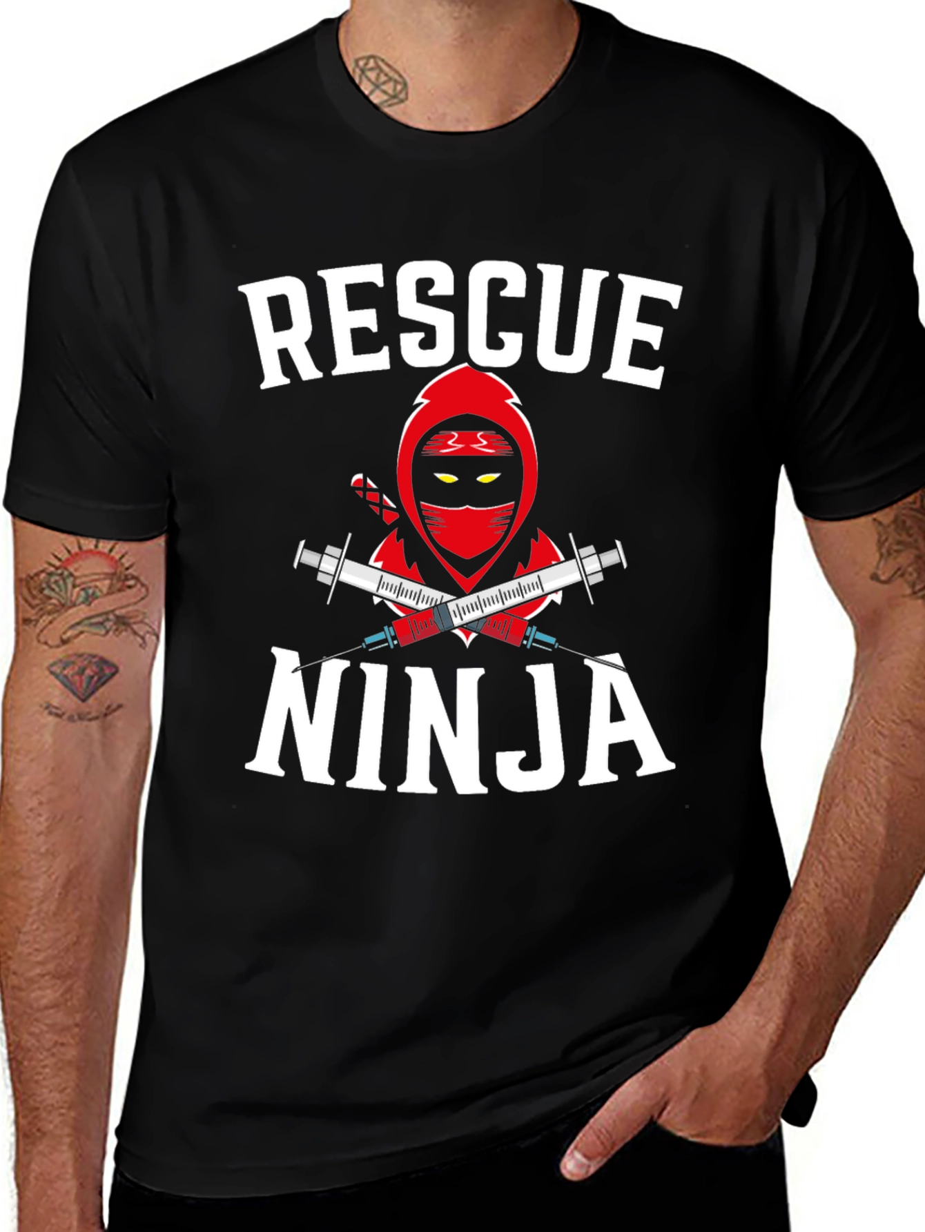 Rescue Ninja Graphic T-Shirt