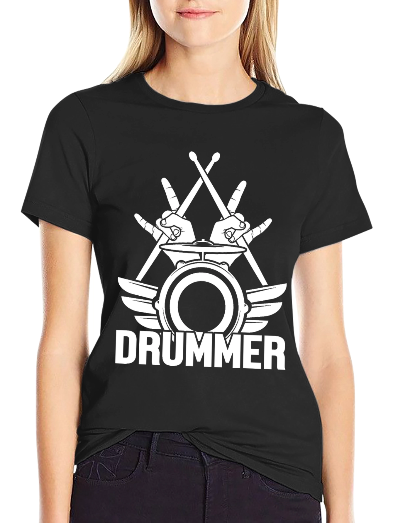 Drummer T-Shirt - Rock On!
