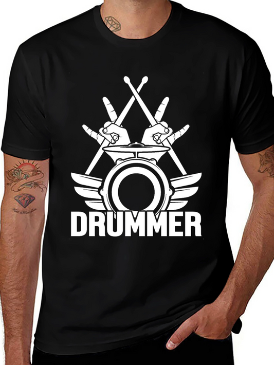 Drummer T-Shirt - Rock On!