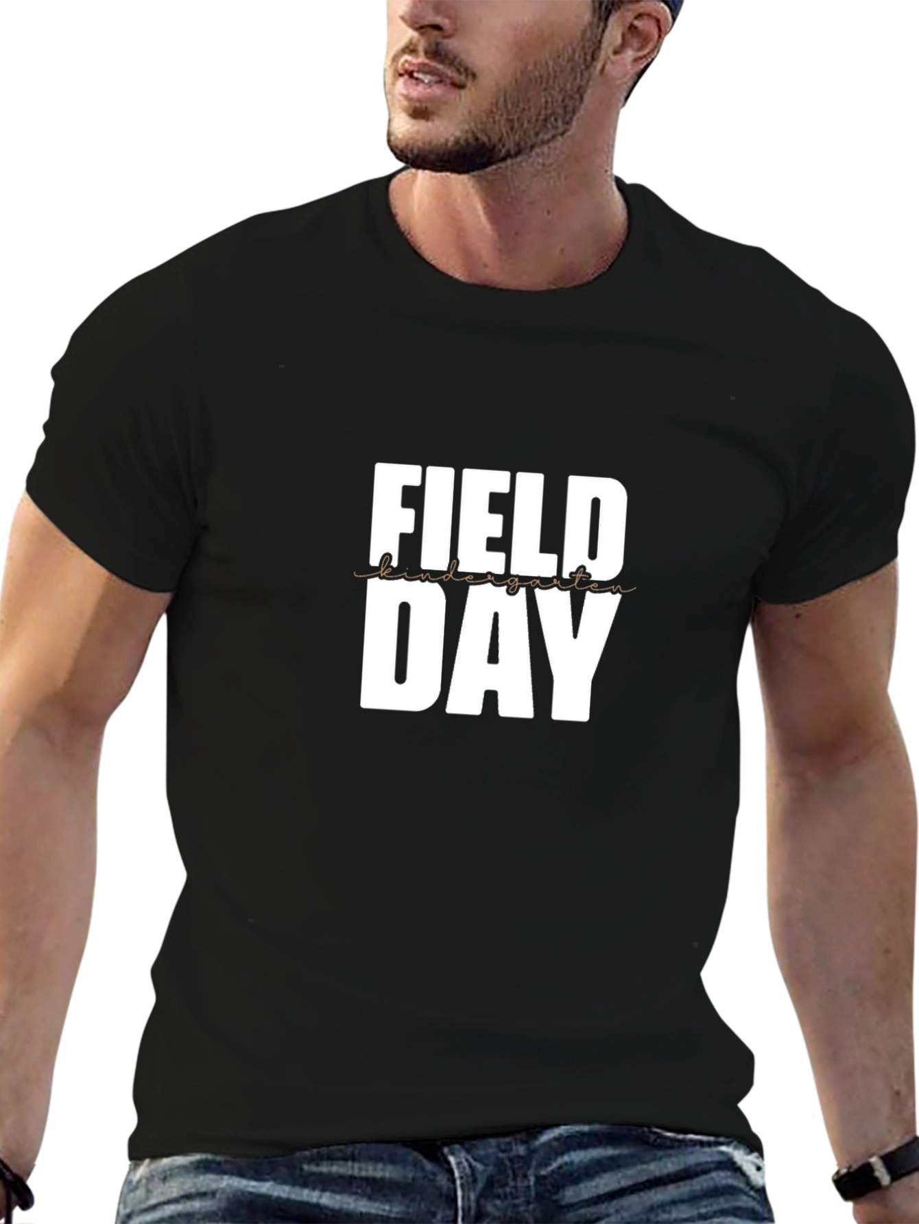 Field Day T-Shirt - Black Cotton Tee