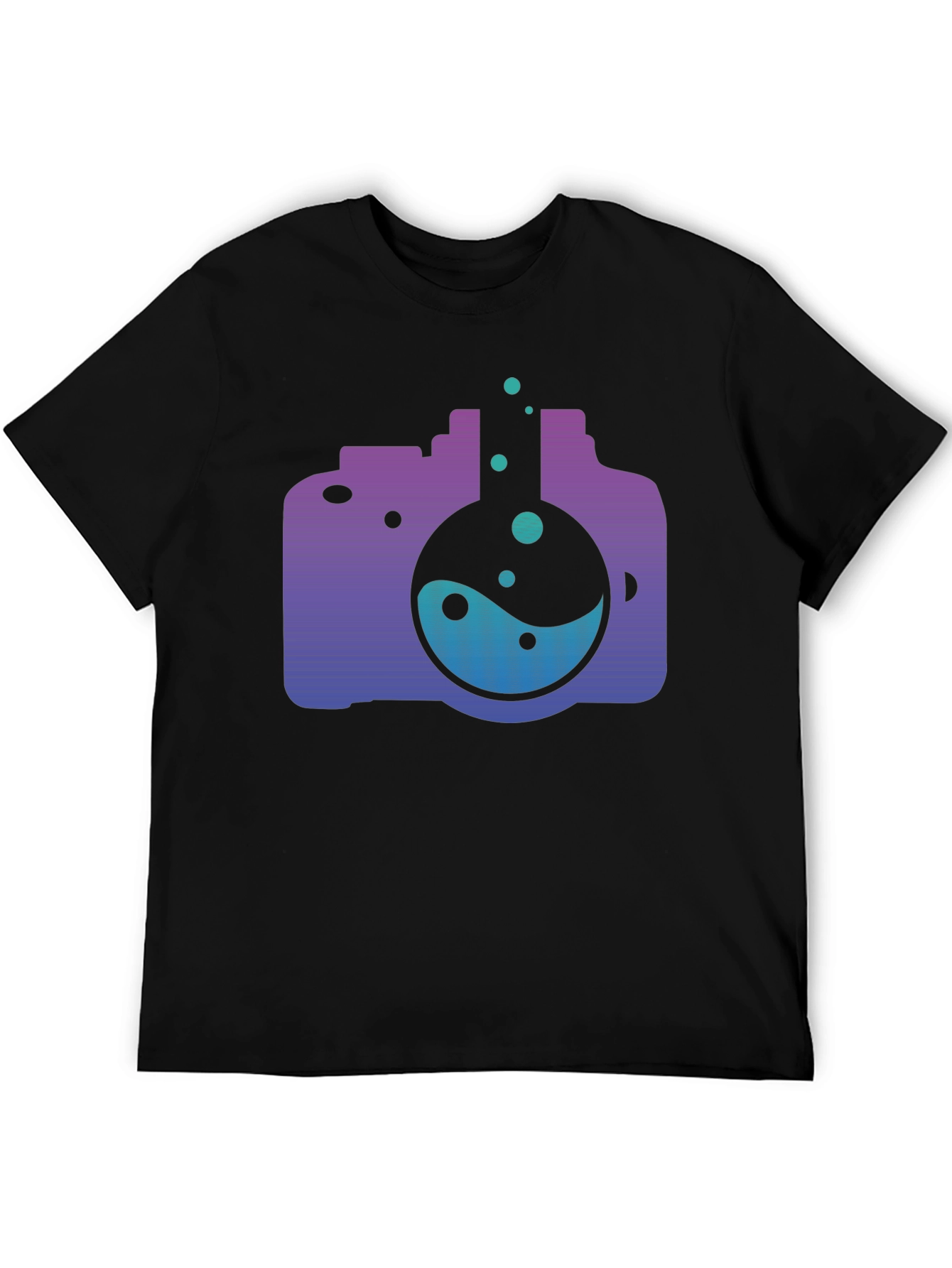 Science Camera T-Shirt - Unique Design