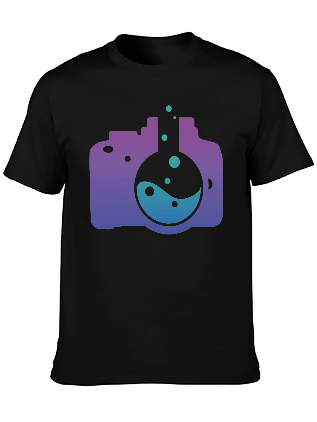 Science Camera T-Shirt - Unique Design