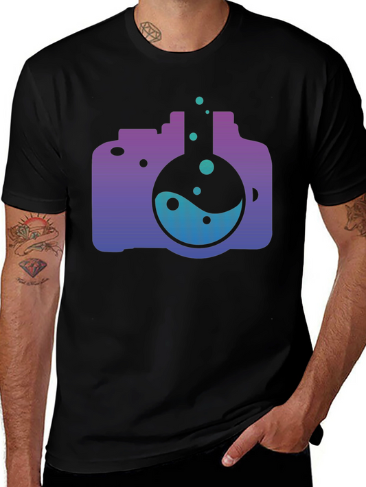Science Camera T-Shirt - Unique Design