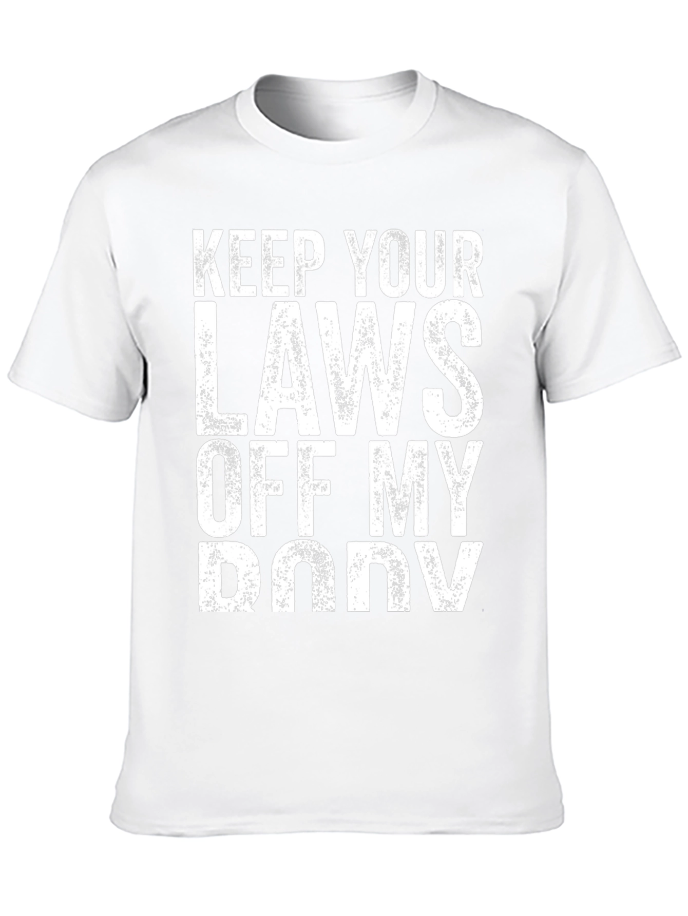 Keep Your Laws Off My Body Black T-Shirt
