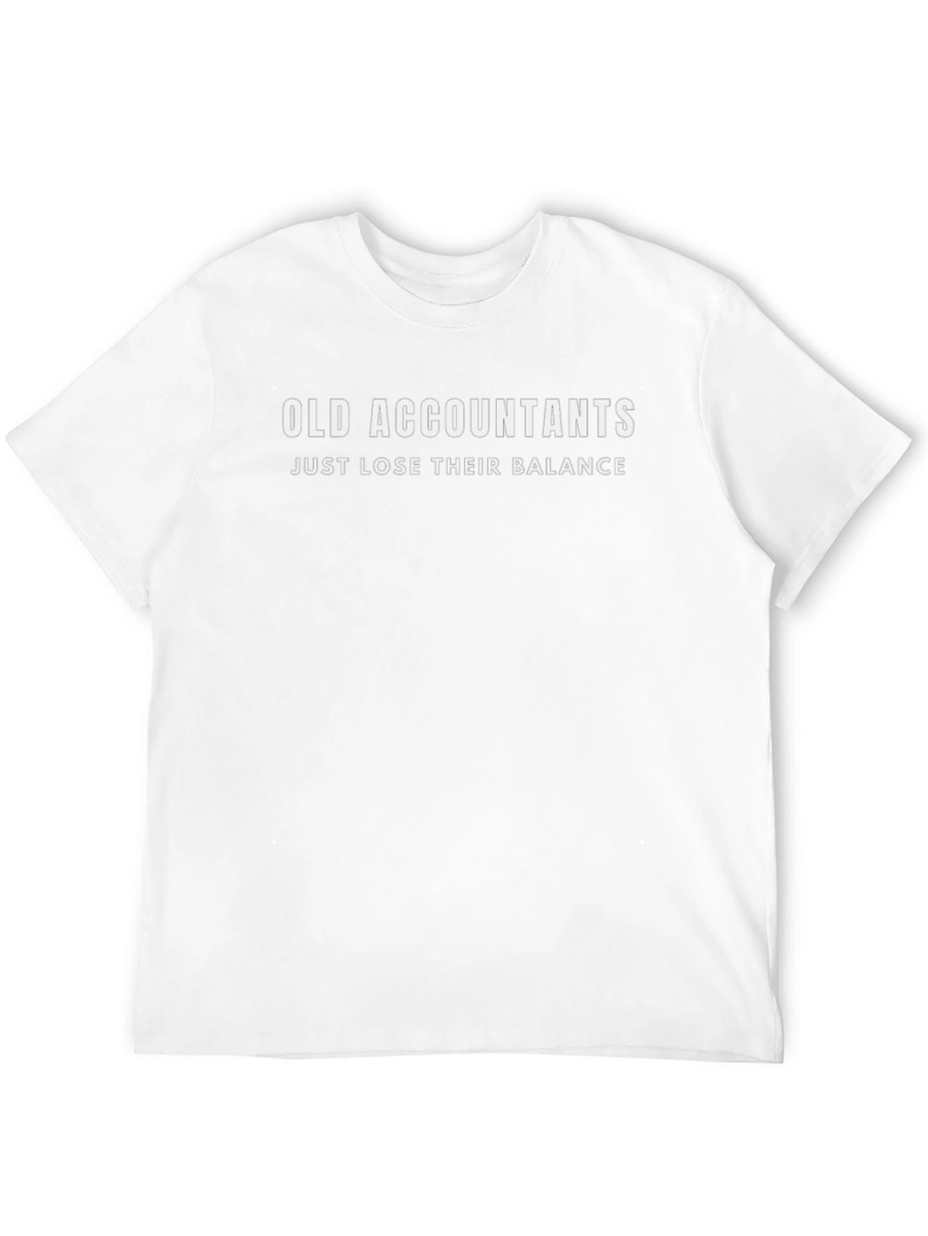Accountant Humor T-Shirt - Balance