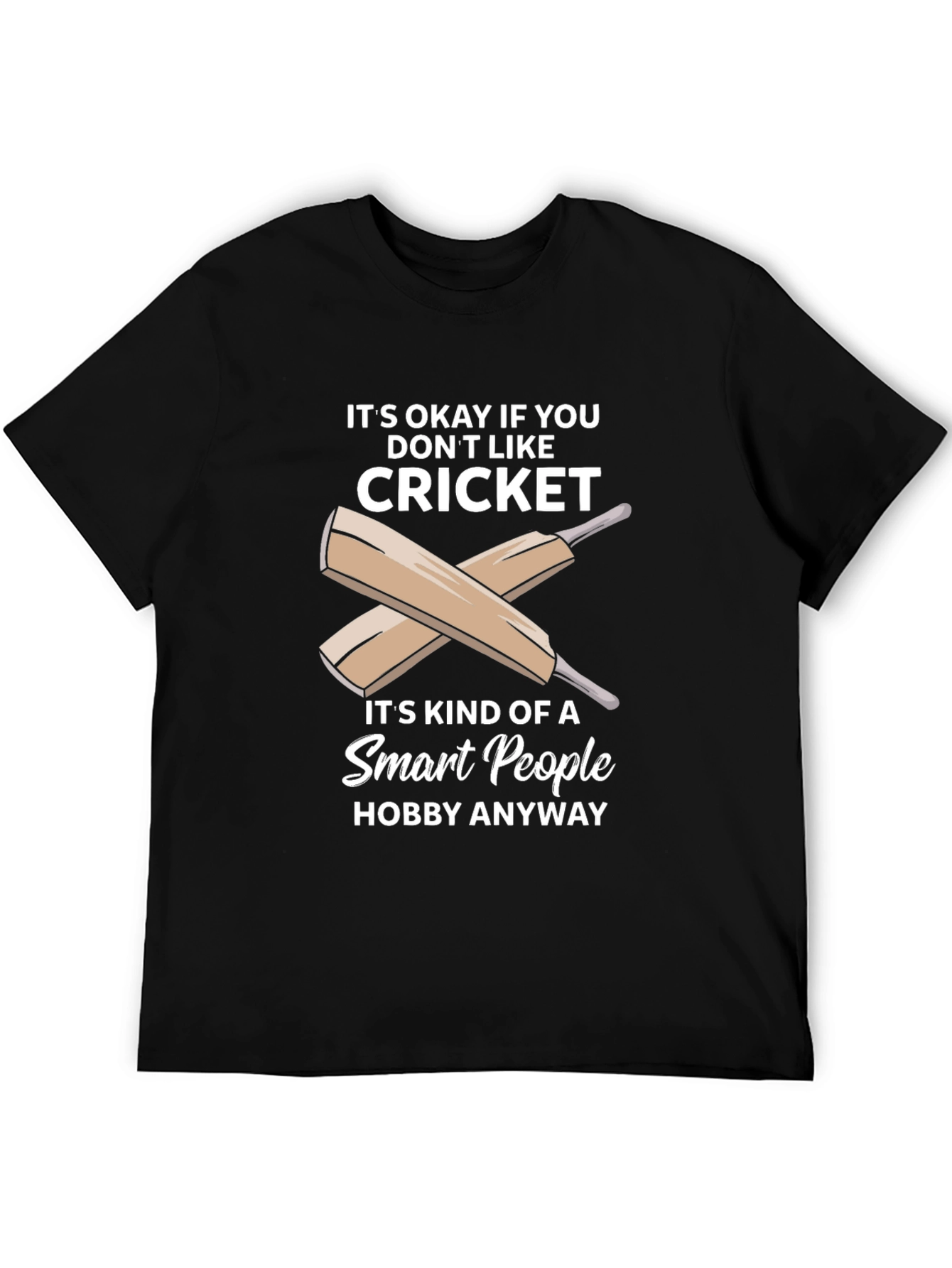 Smart People Cricket Hobby T-Shirt