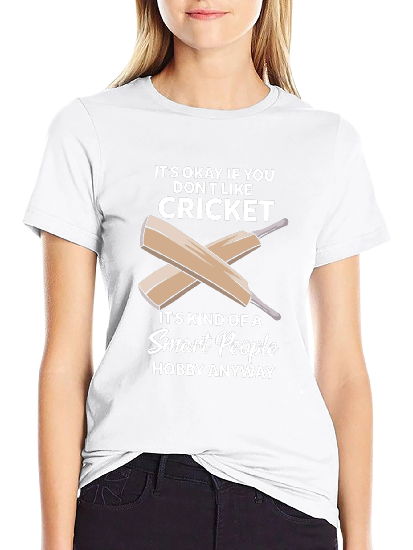 Smart People Cricket Hobby T-Shirt