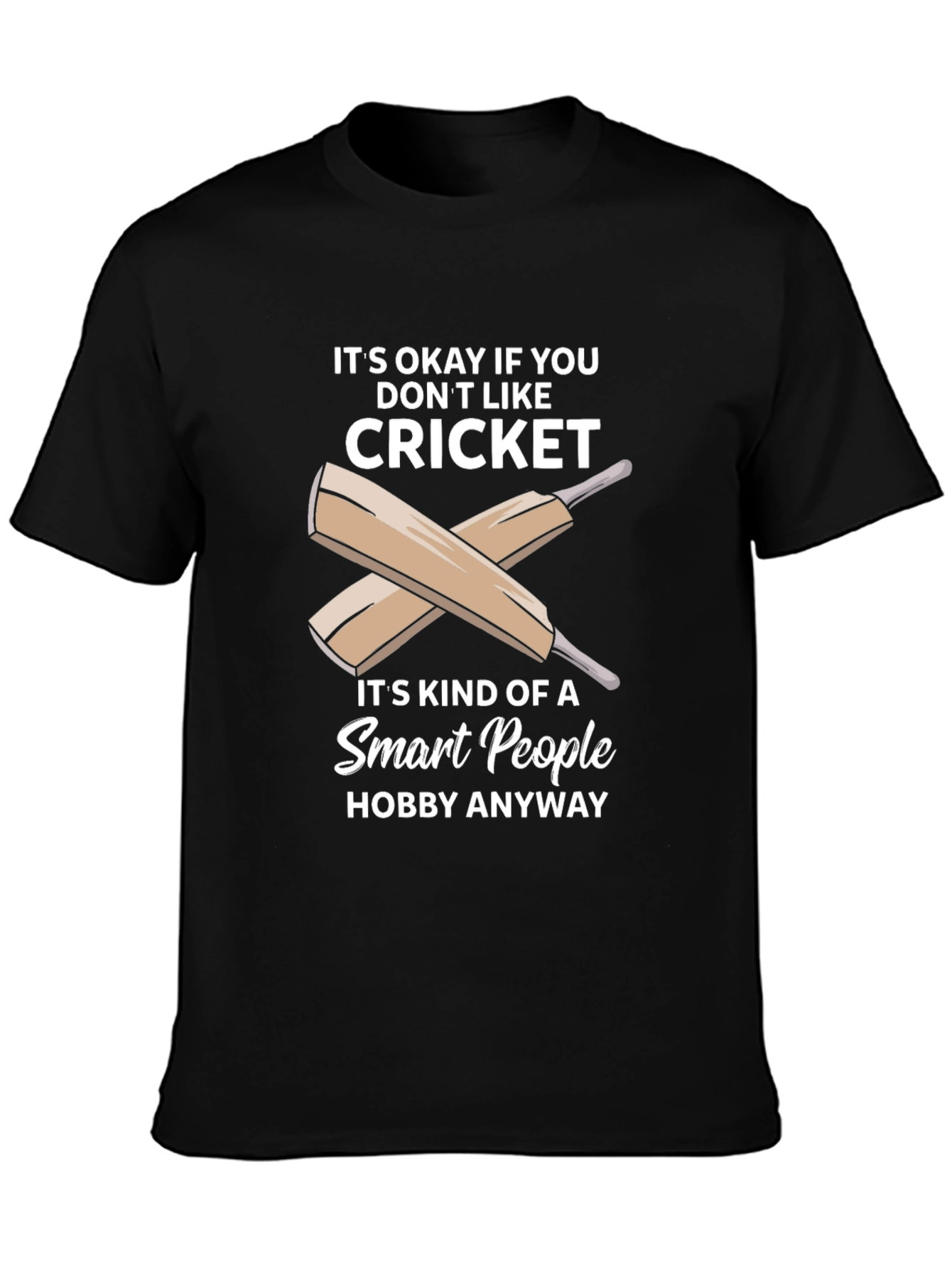 Smart People Cricket Hobby T-Shirt
