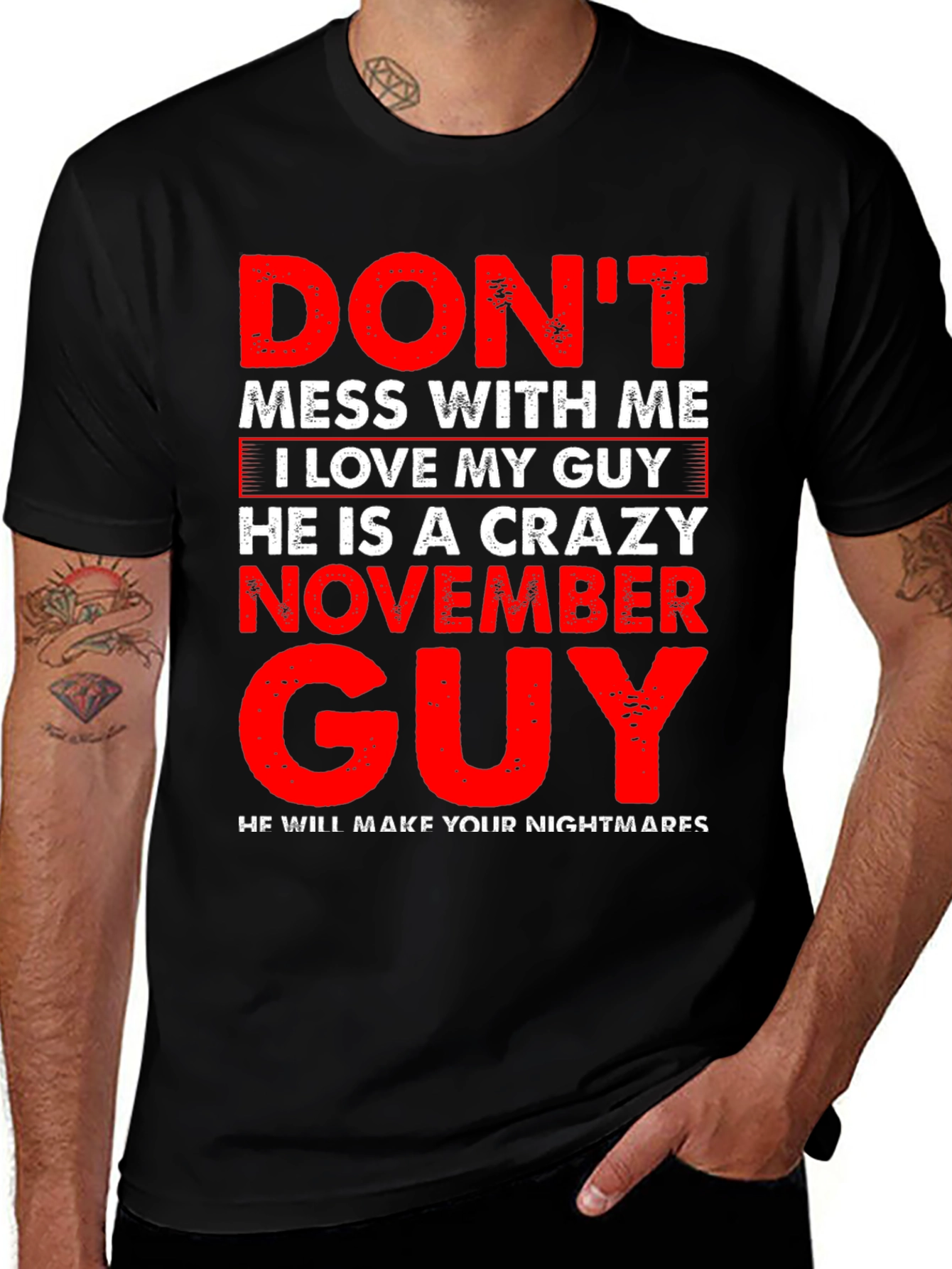 Crazy November Guy T-Shirt