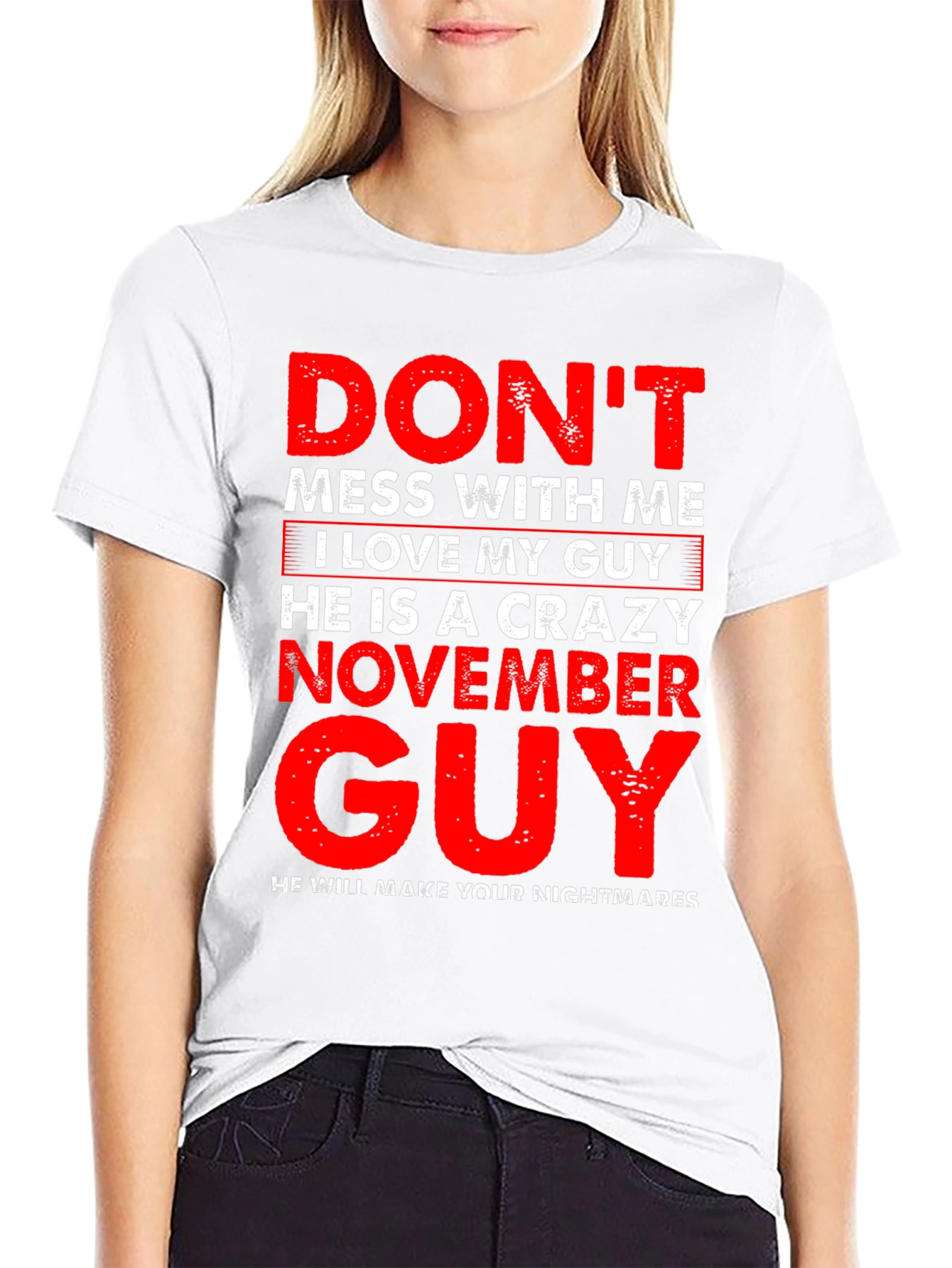 Crazy November Guy T-Shirt