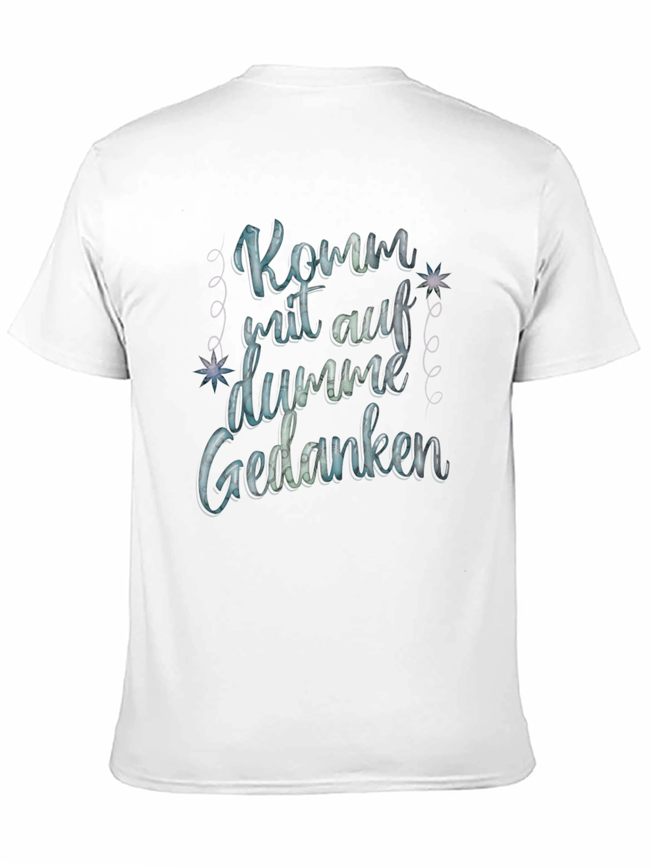 Komm Mit Auf Dumme Gedanken Black Tee