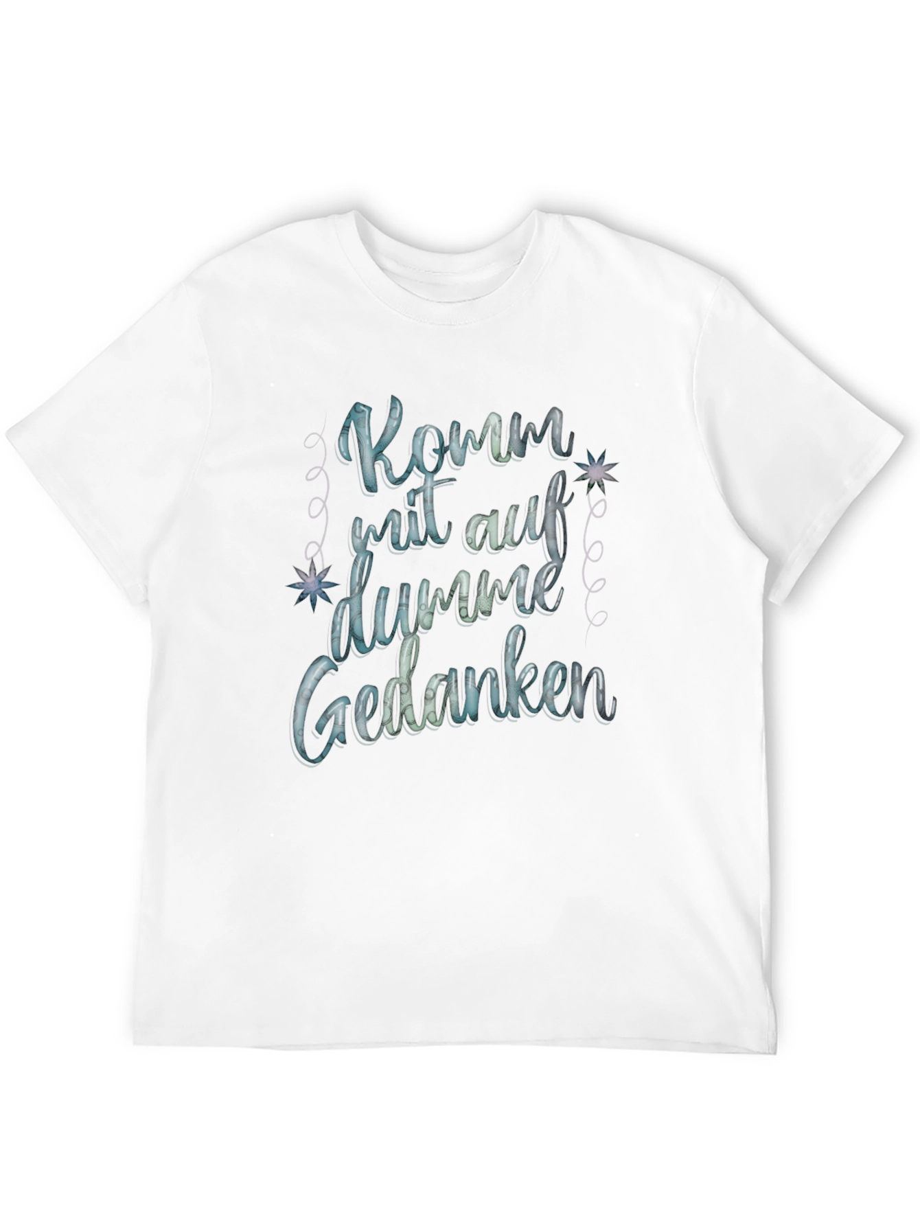 Komm Mit Auf Dumme Gedanken Black Tee