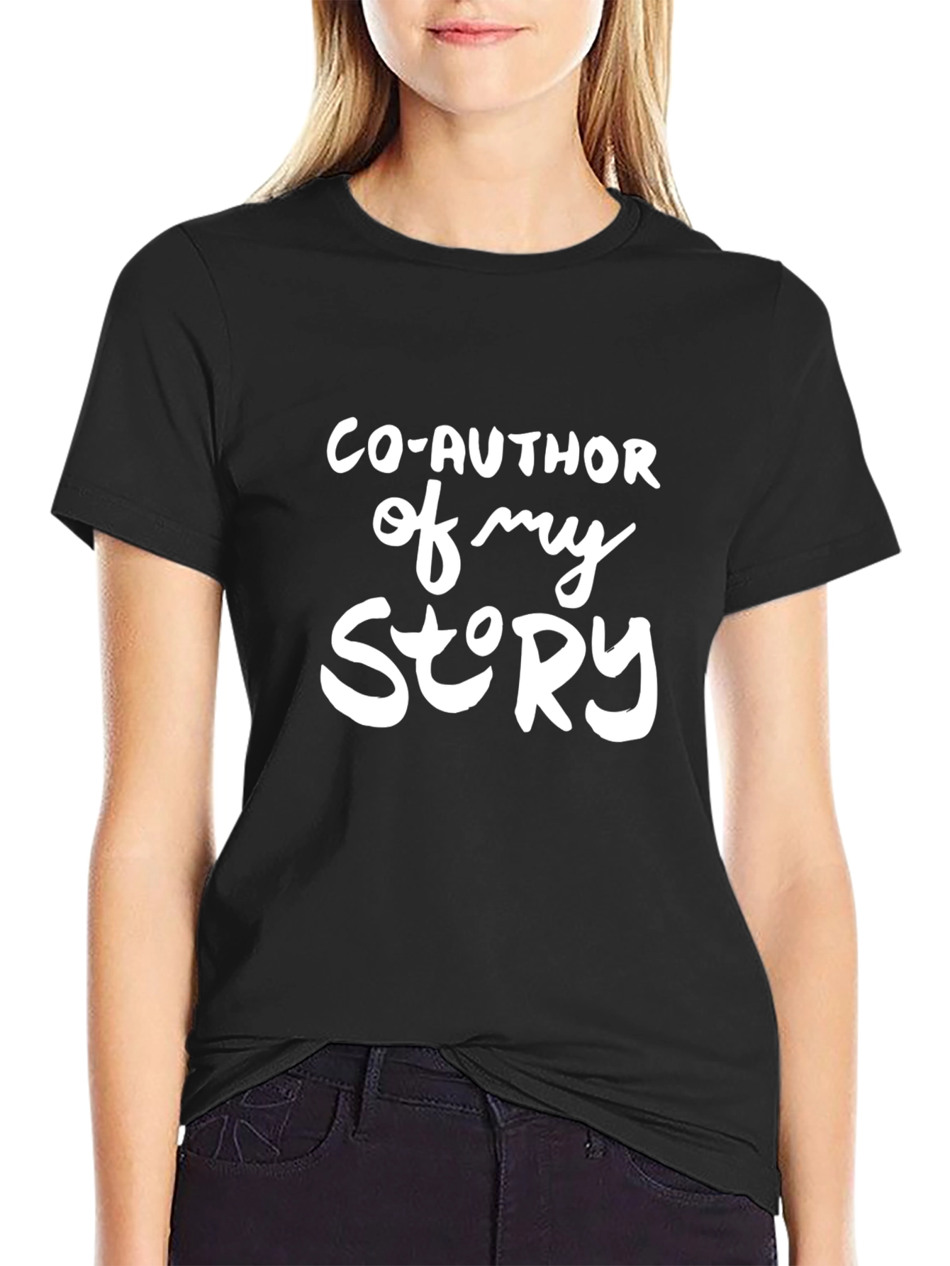 Co-Author of My Story Black T-Shirt
