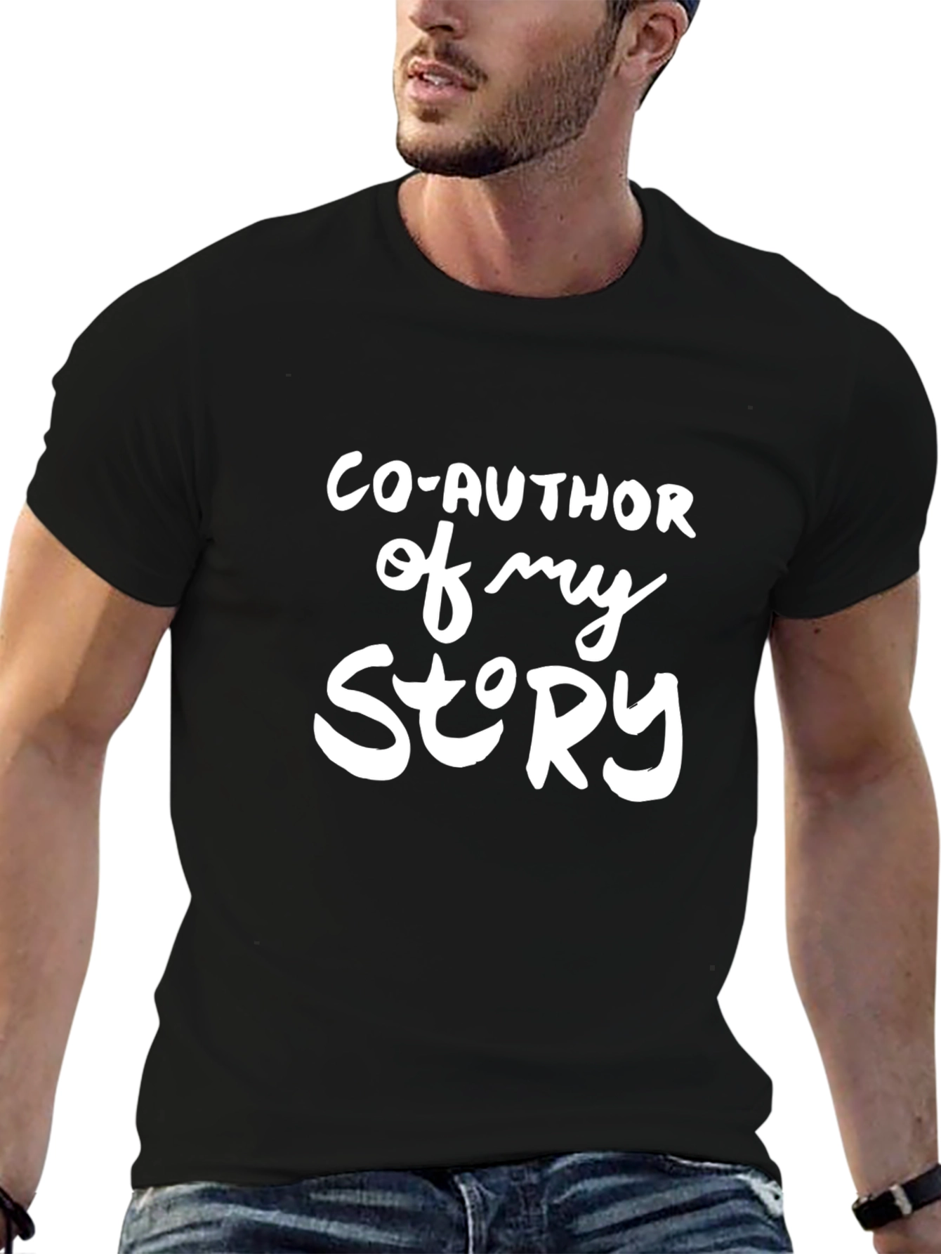 Co-Author of My Story Black T-Shirt