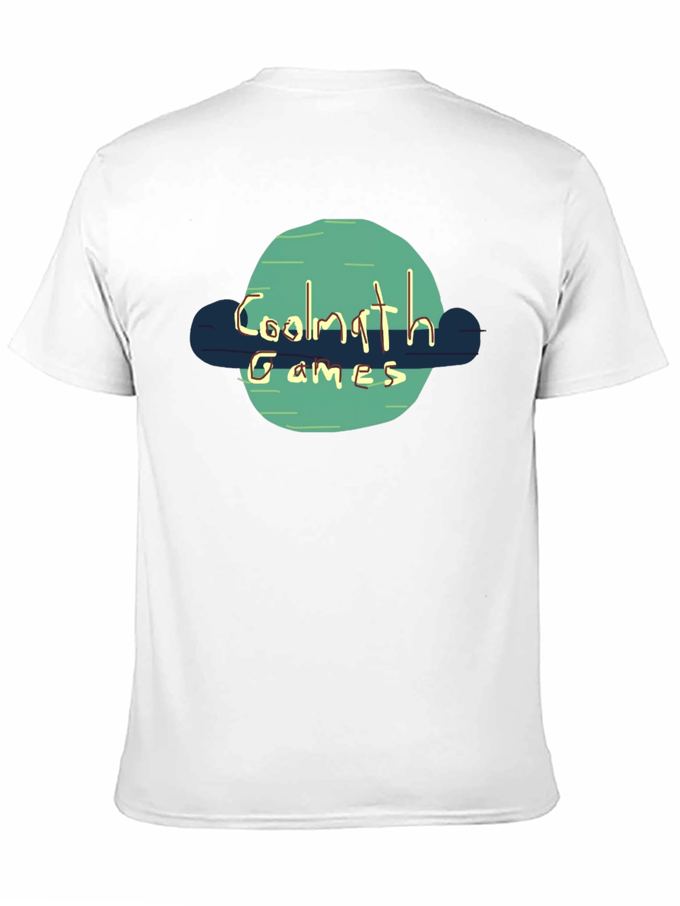 Coolmath Games Black T-Shirt Fun Casual Wear