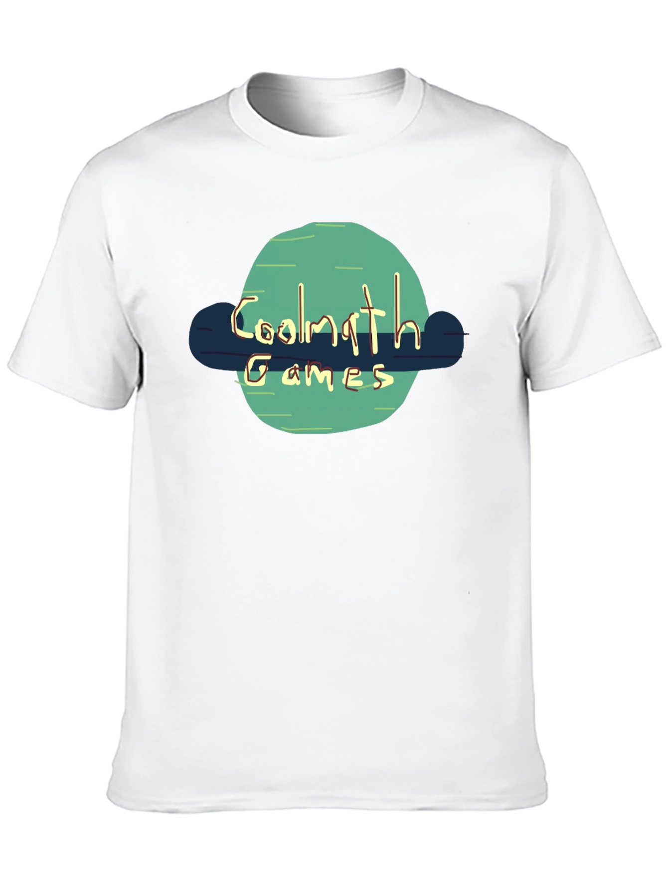 Coolmath Games Black T-Shirt Fun Casual Wear