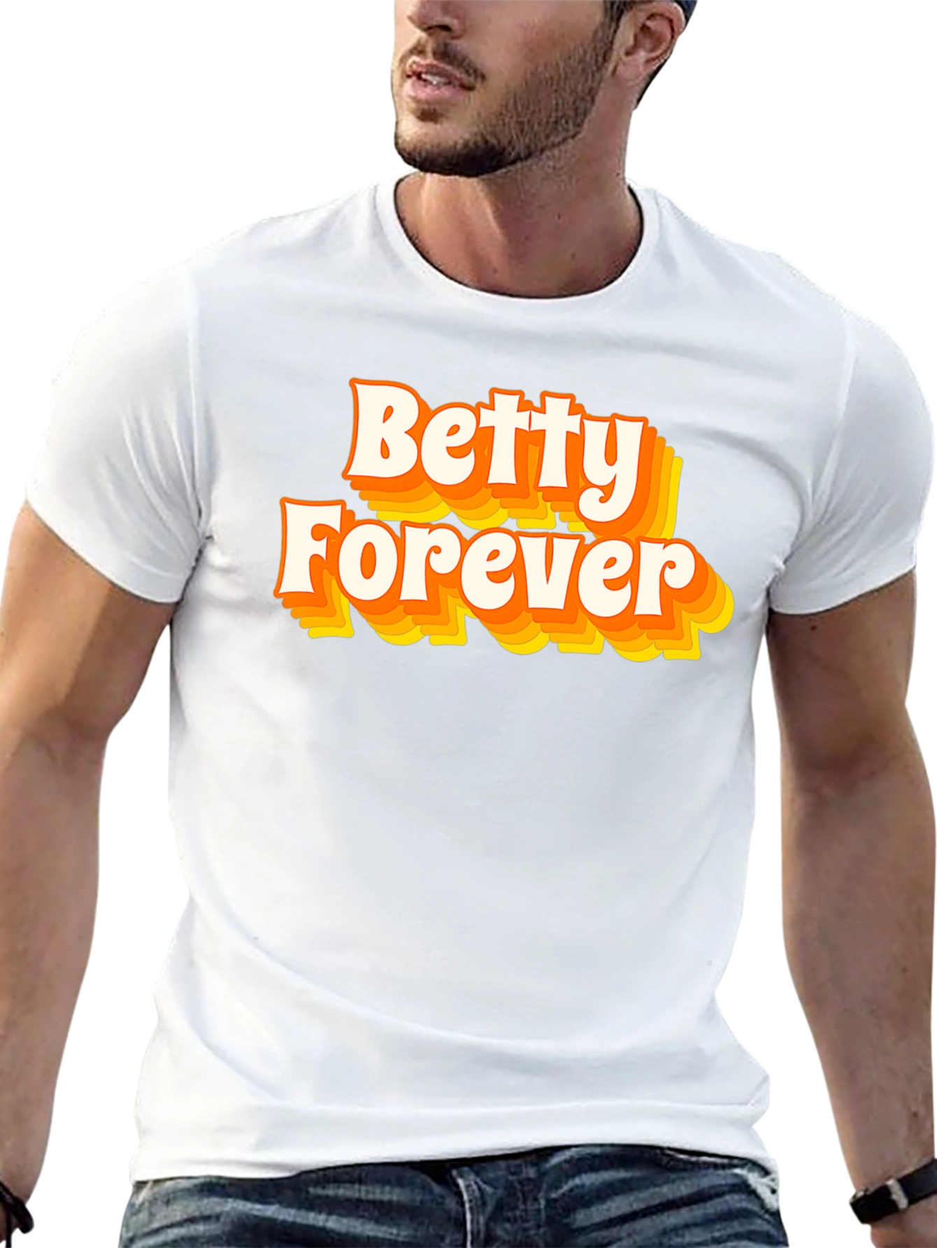 Betty Forever Retro Graphic Tee - Black