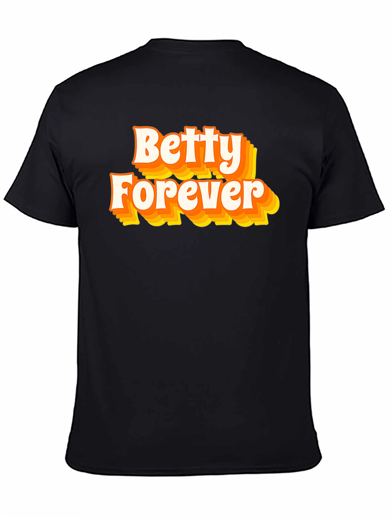 Betty Forever Retro Graphic Tee - Black