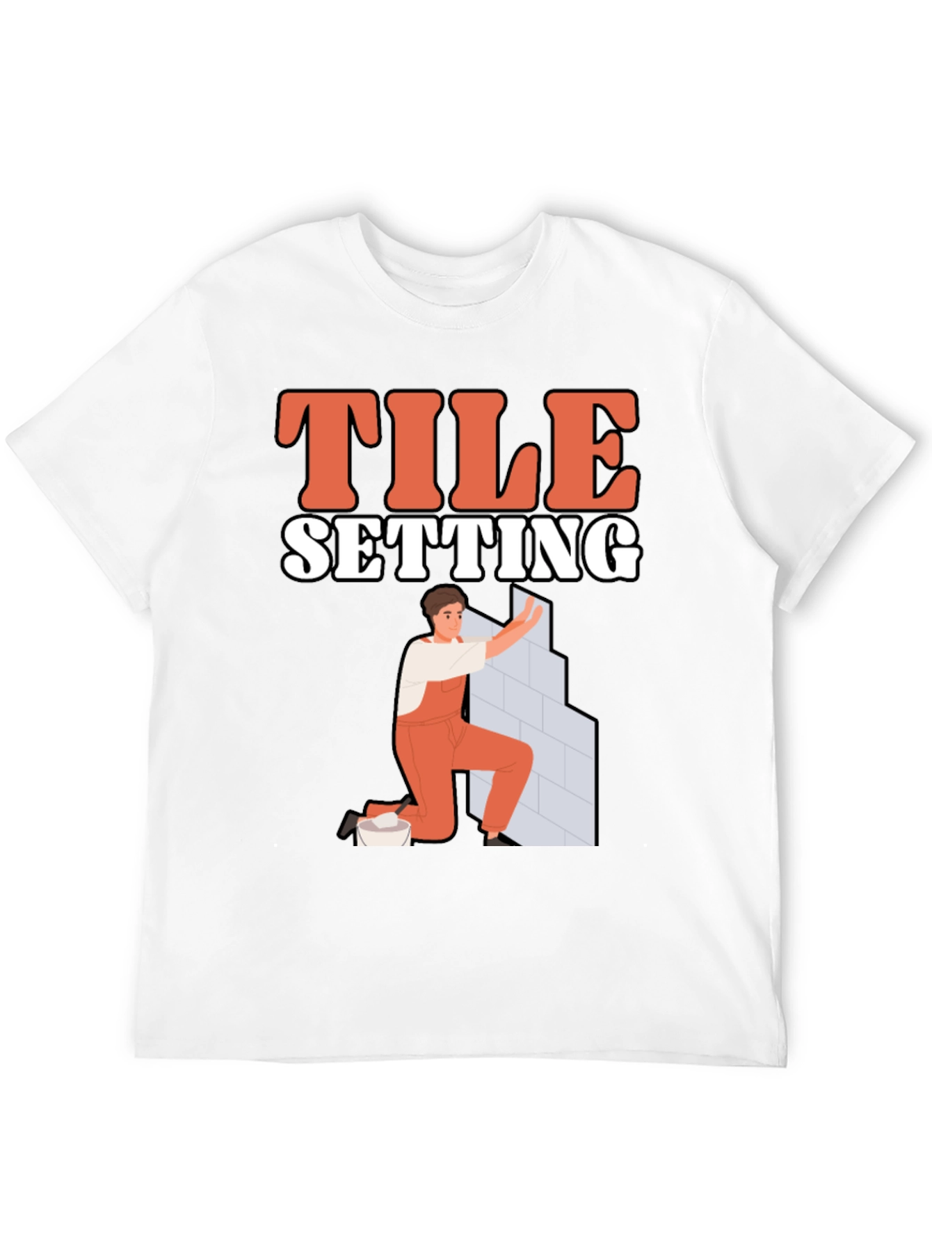 Tile Setting T-Shirt - Handyman Tee