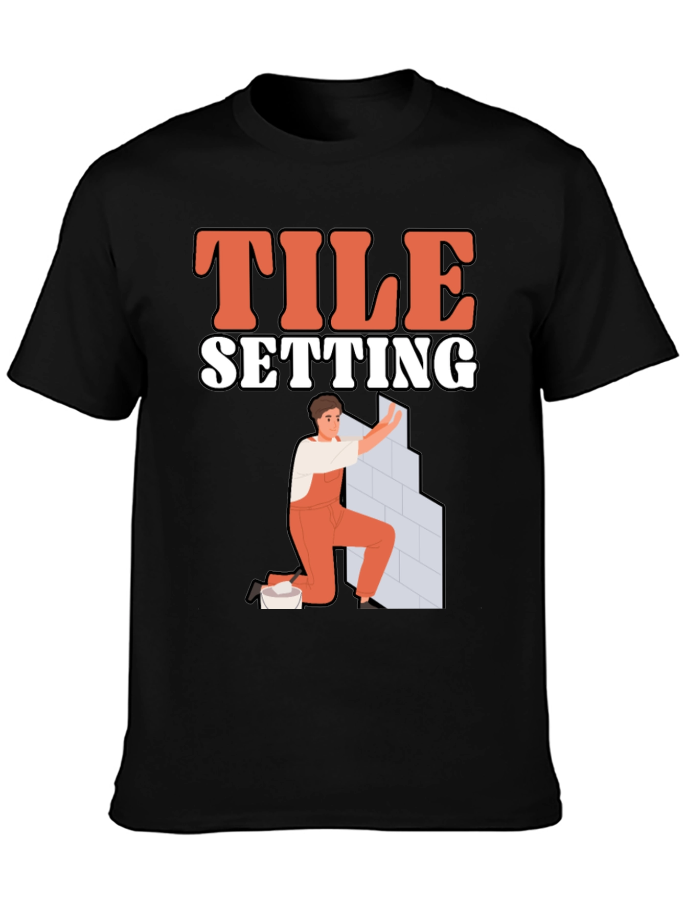 Tile Setting T-Shirt - Handyman Tee