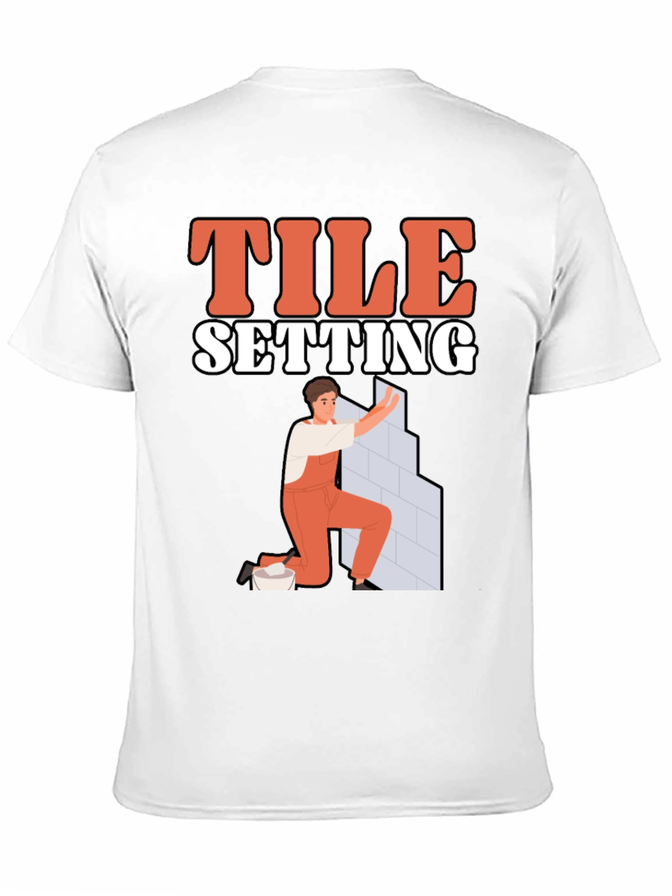 Tile Setting T-Shirt - Handyman Tee