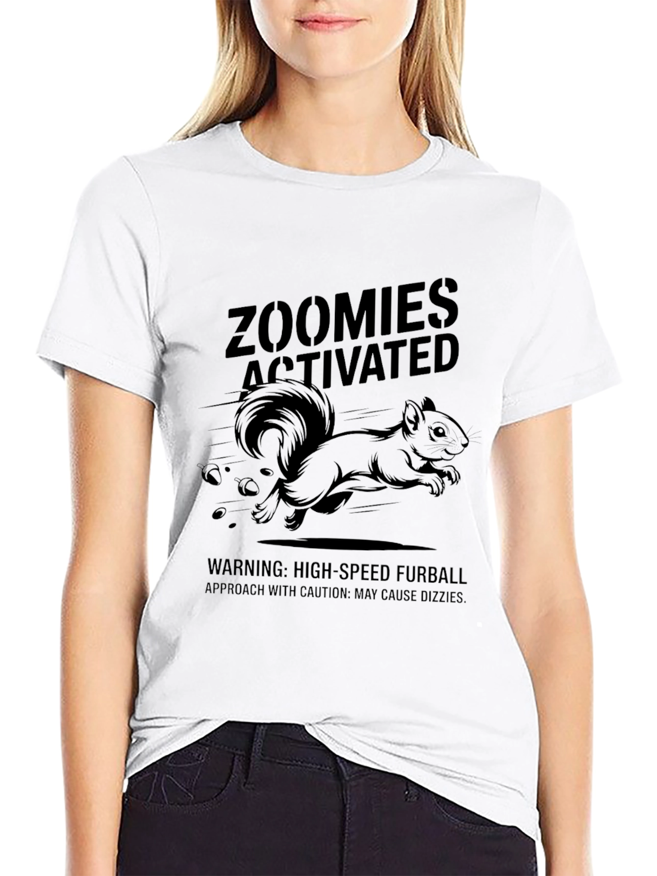 Zoomies Activated Squirrel Graphic Tee