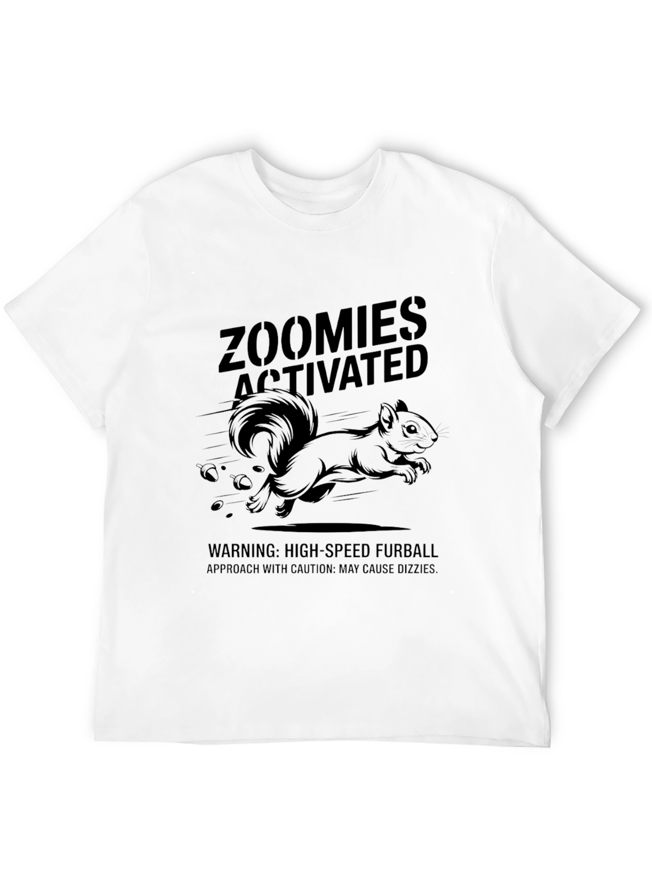 Zoomies Activated Squirrel Graphic Tee