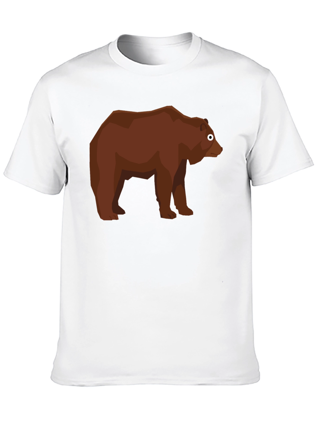 Bear Graphic Tee - Mens Black T-Shirt