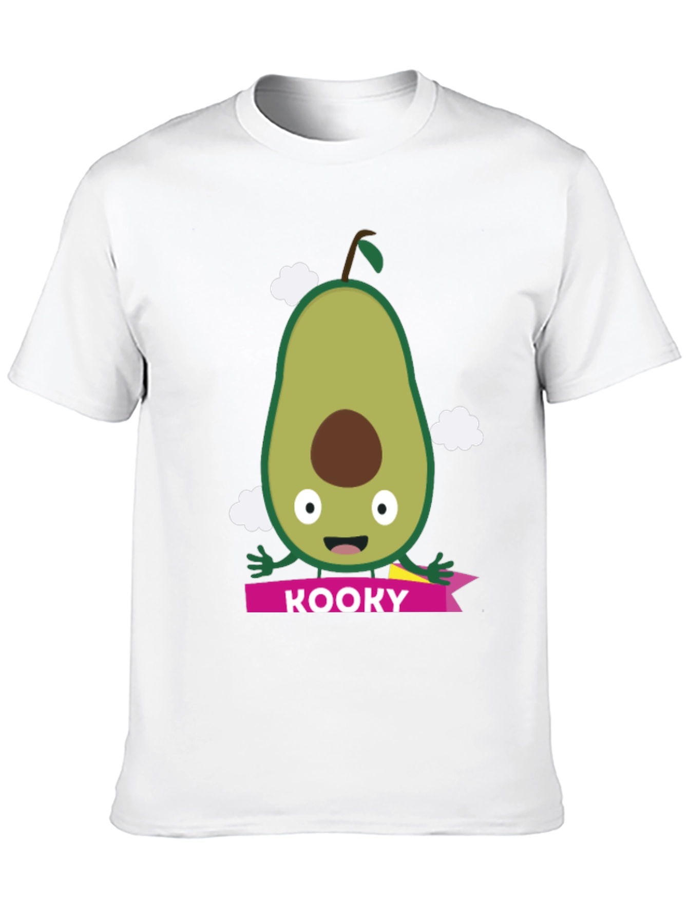 Kooky Avocado Graphic Tee - Funny Fruit Shirt