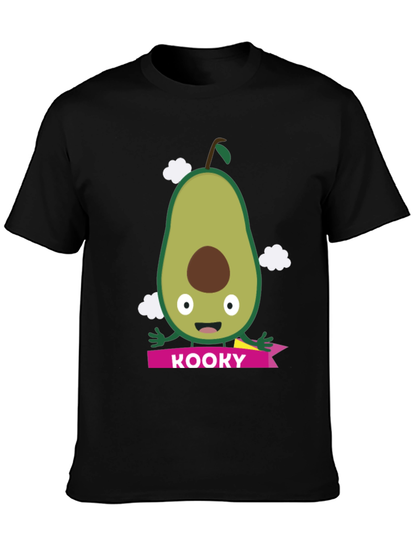 Kooky Avocado Graphic Tee - Funny Fruit Shirt