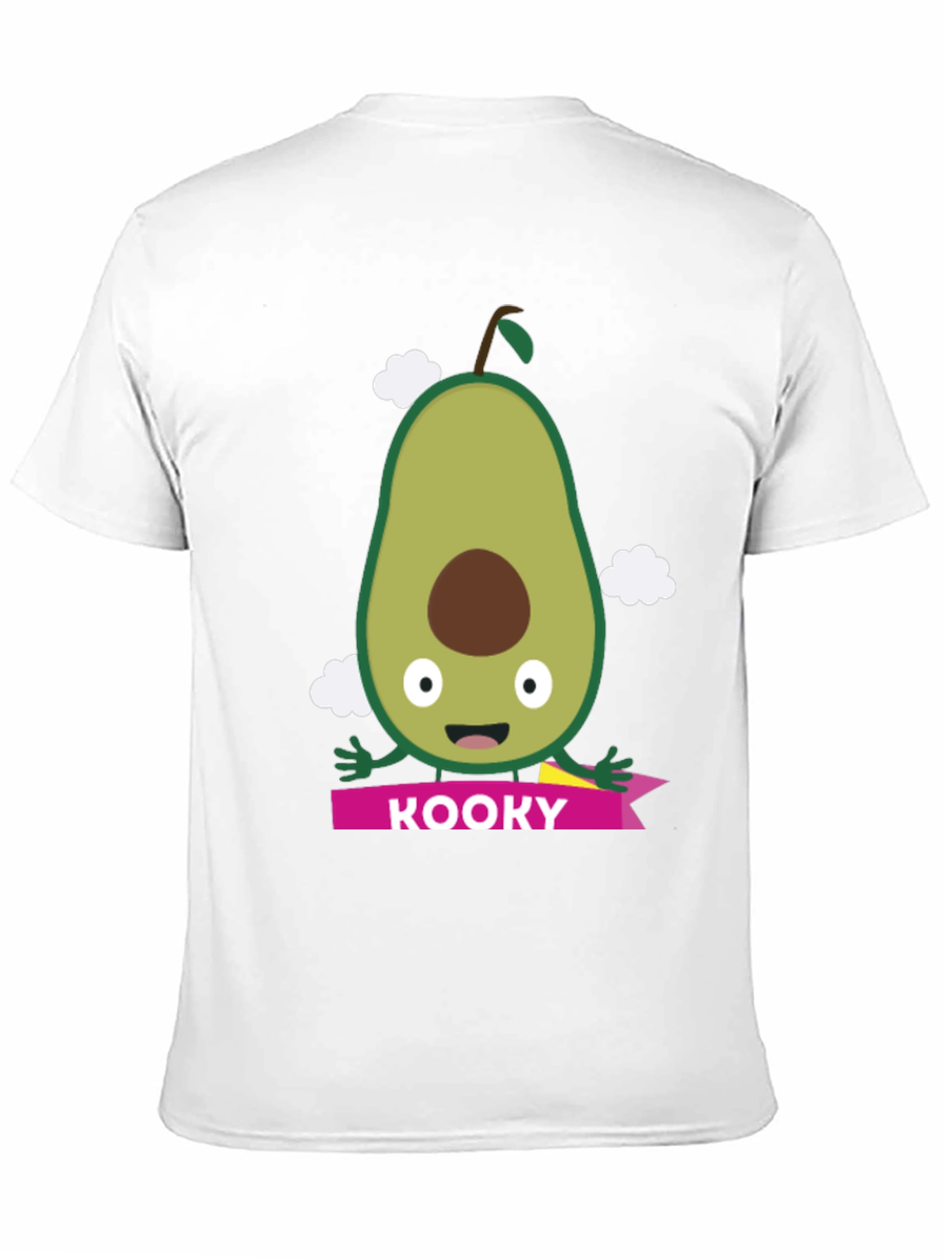 Kooky Avocado Graphic Tee - Funny Fruit Shirt