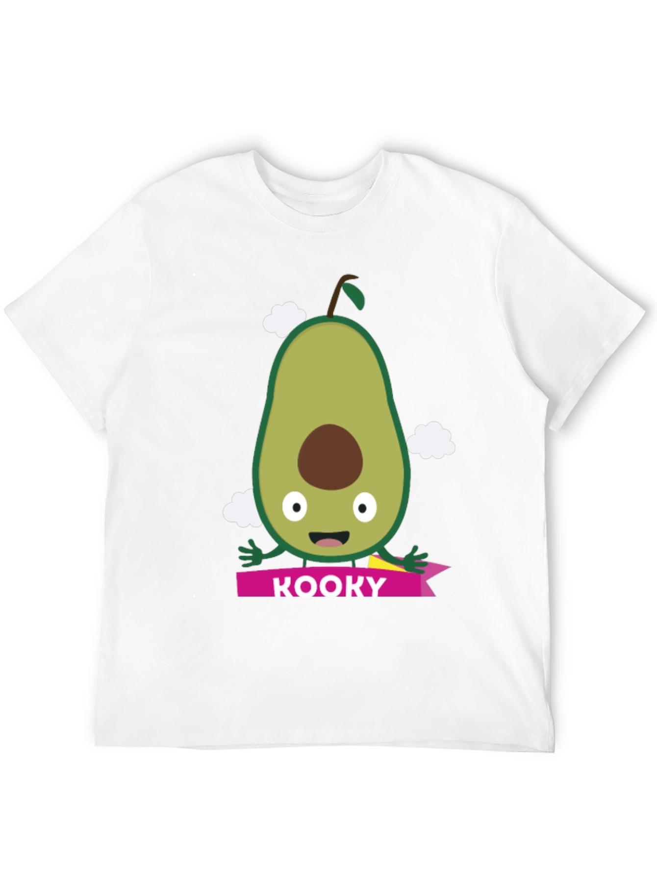 Kooky Avocado Graphic Tee - Funny Fruit Shirt