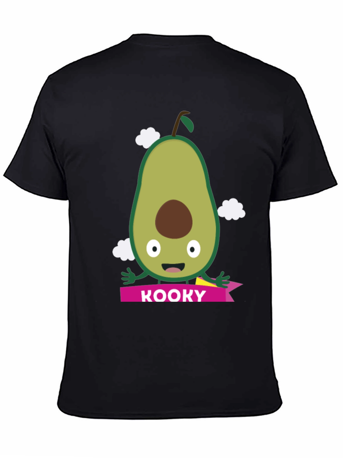 Kooky Avocado Graphic Tee - Funny Fruit Shirt