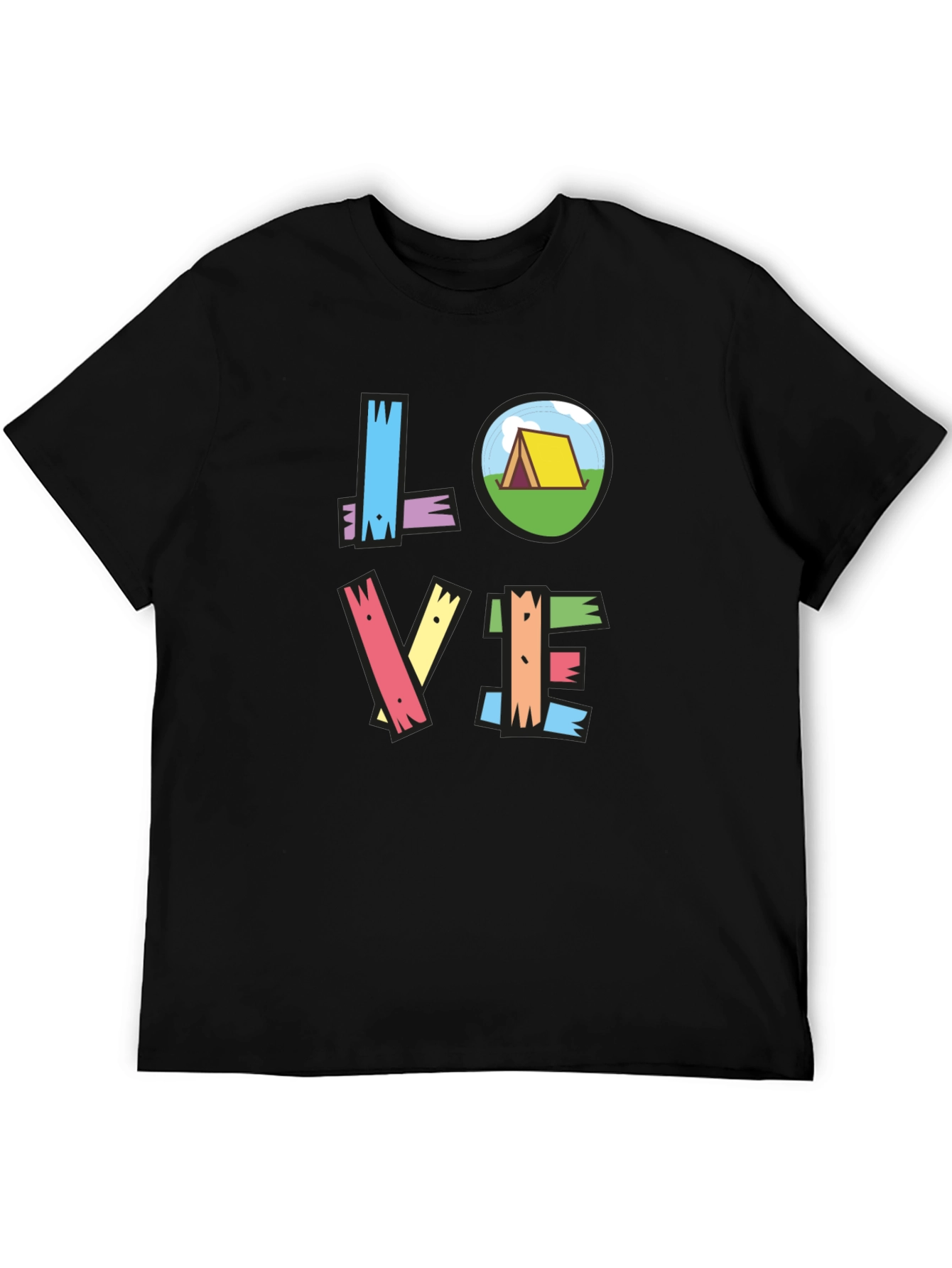 Camping Love T-Shirt - Adventure Time