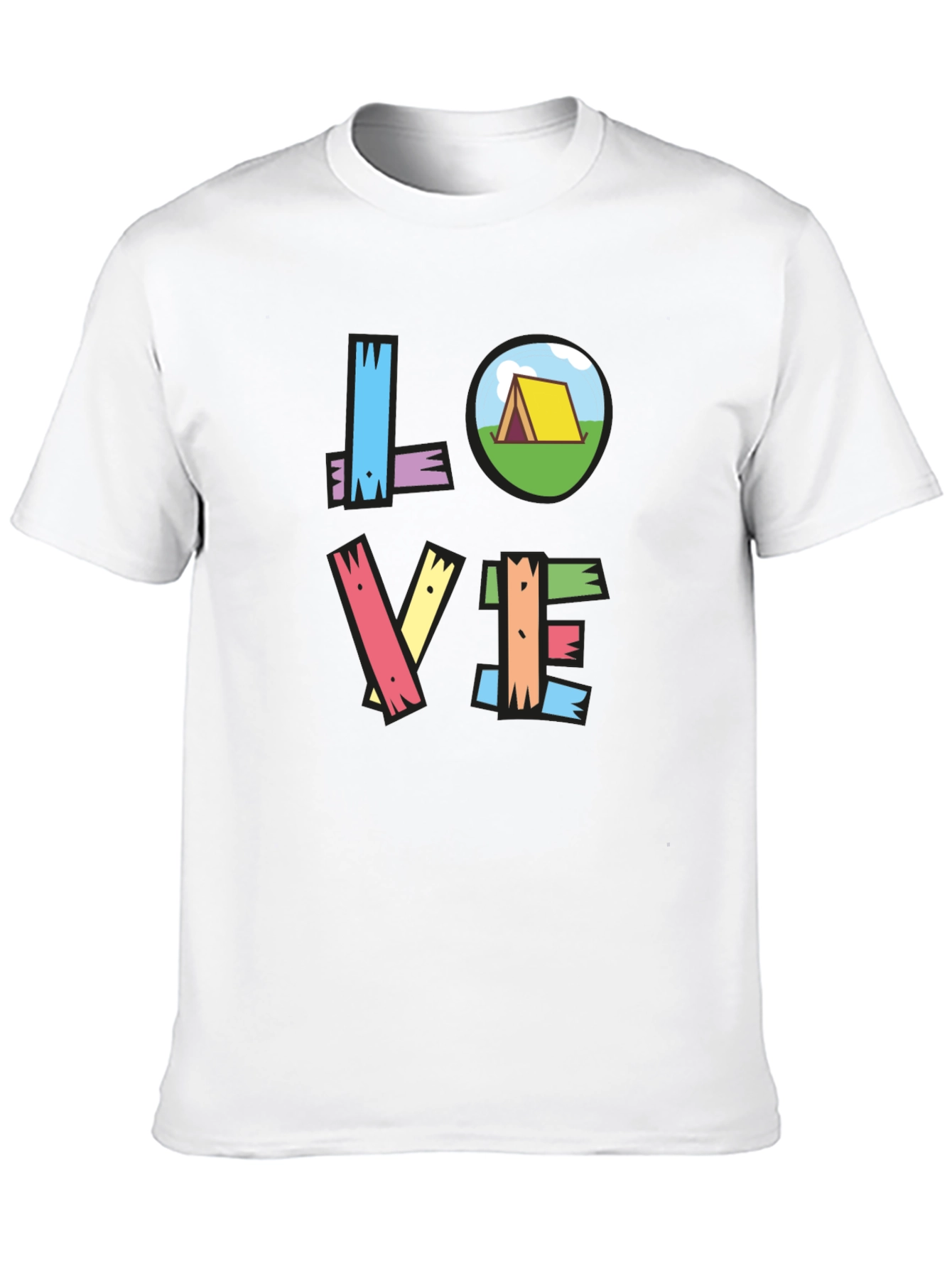 Camping Love T-Shirt - Adventure Time