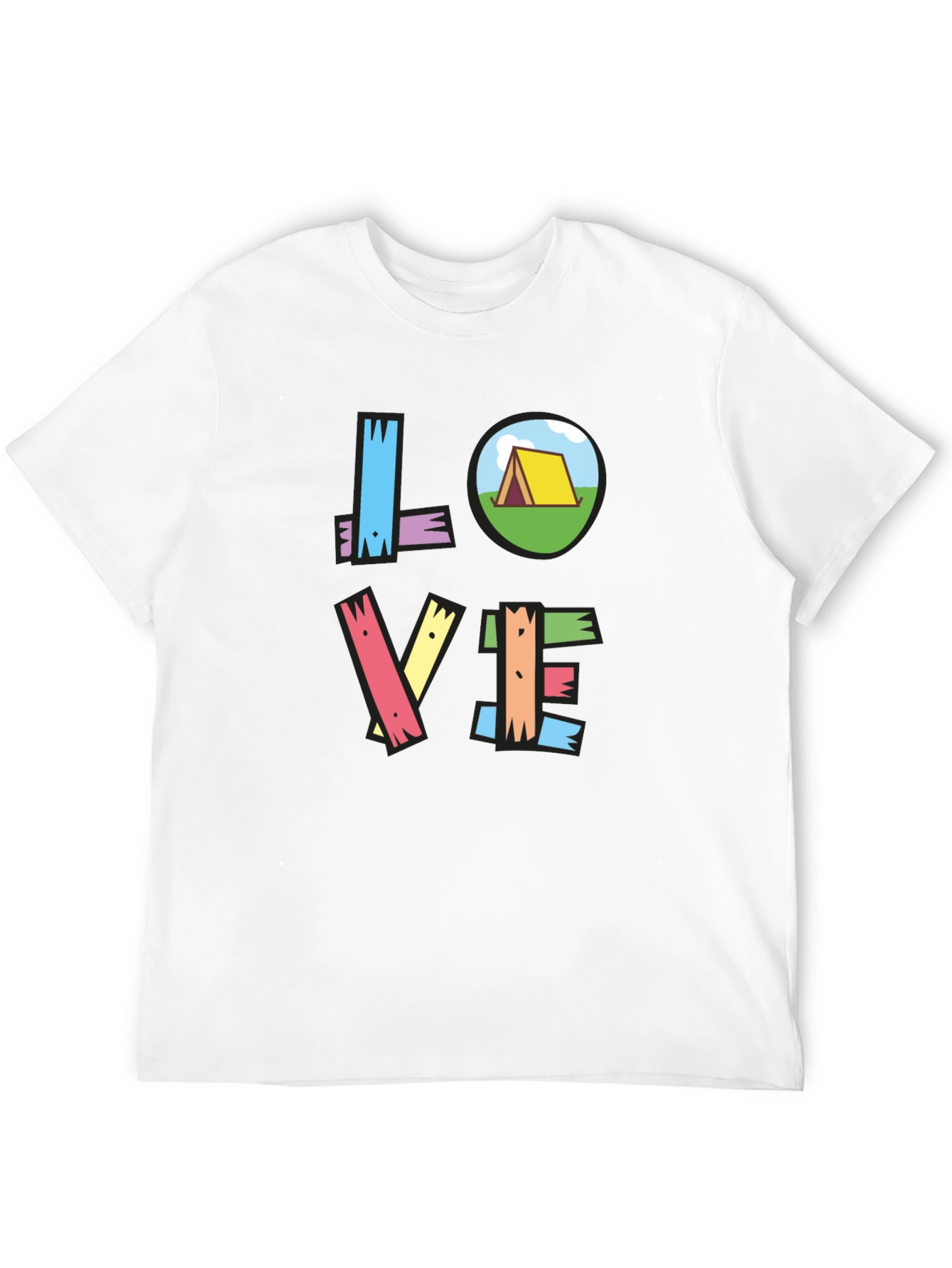 Camping Love T-Shirt - Adventure Time