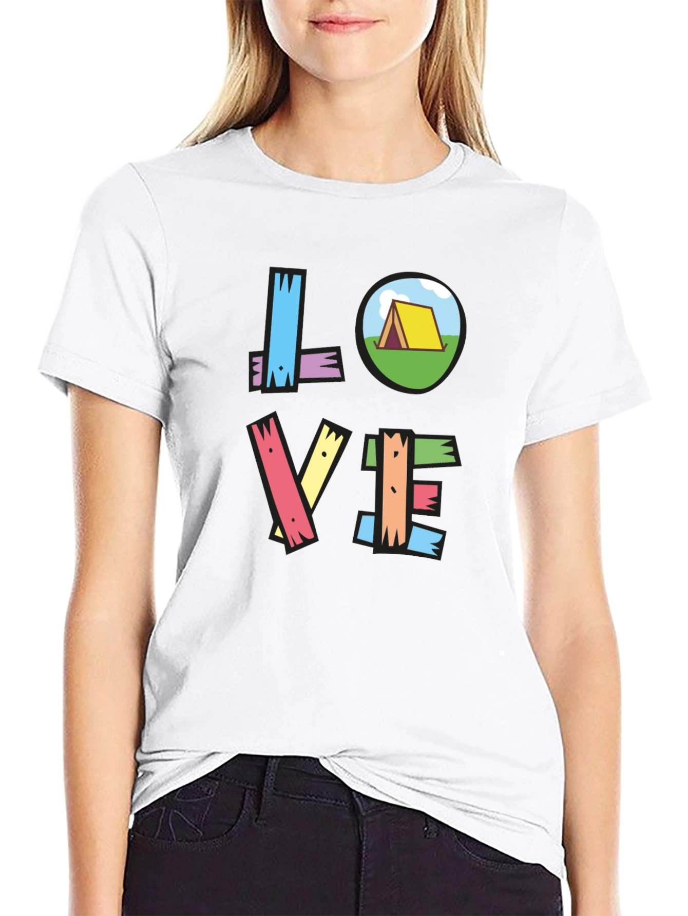 Camping Love T-Shirt - Adventure Time