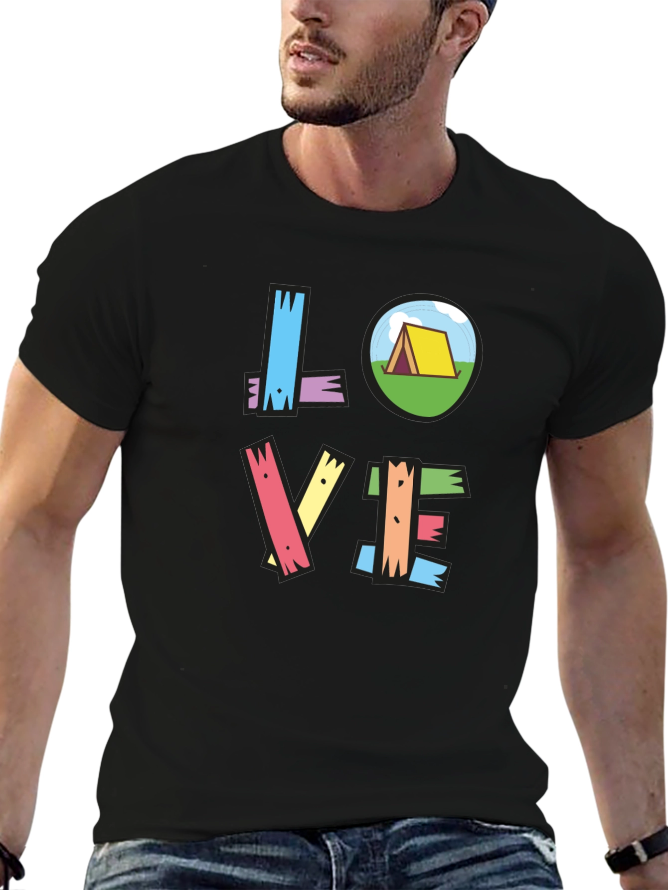 Camping Love T-Shirt - Adventure Time