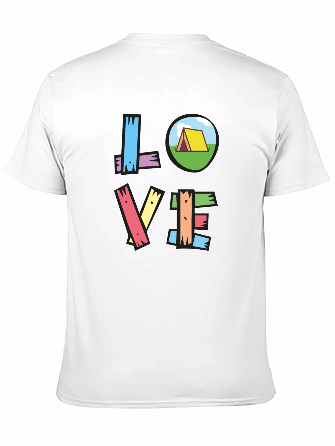 Camping Love T-Shirt - Adventure Time